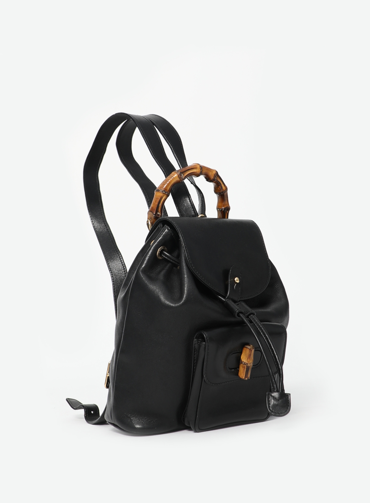 90s Mini Bamboo Backpack | Authentique & Vintage | ReSee