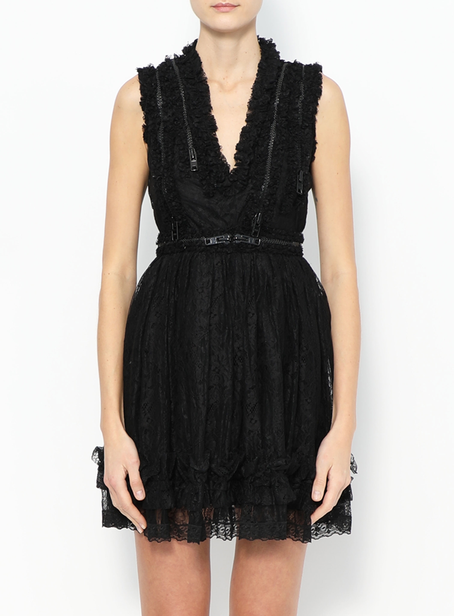 Lace Zipper Trim Dress | Authentic & Vintage | ReSee