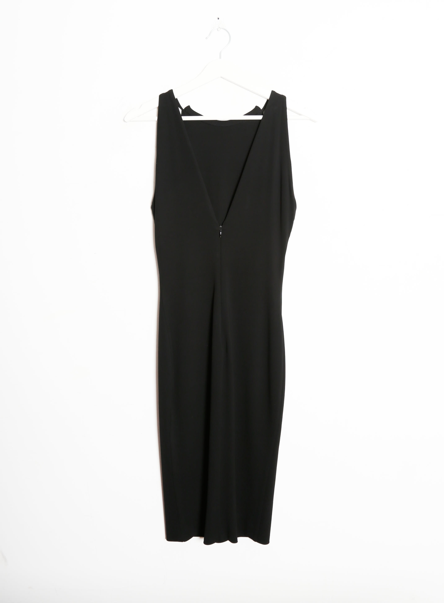 Black Crpe Halter Dress Early 2000s - Dolce & Gabbana | ReSee Black Crpe Halter Dress Early 2000s - Dolce & Gabbana | ReSee