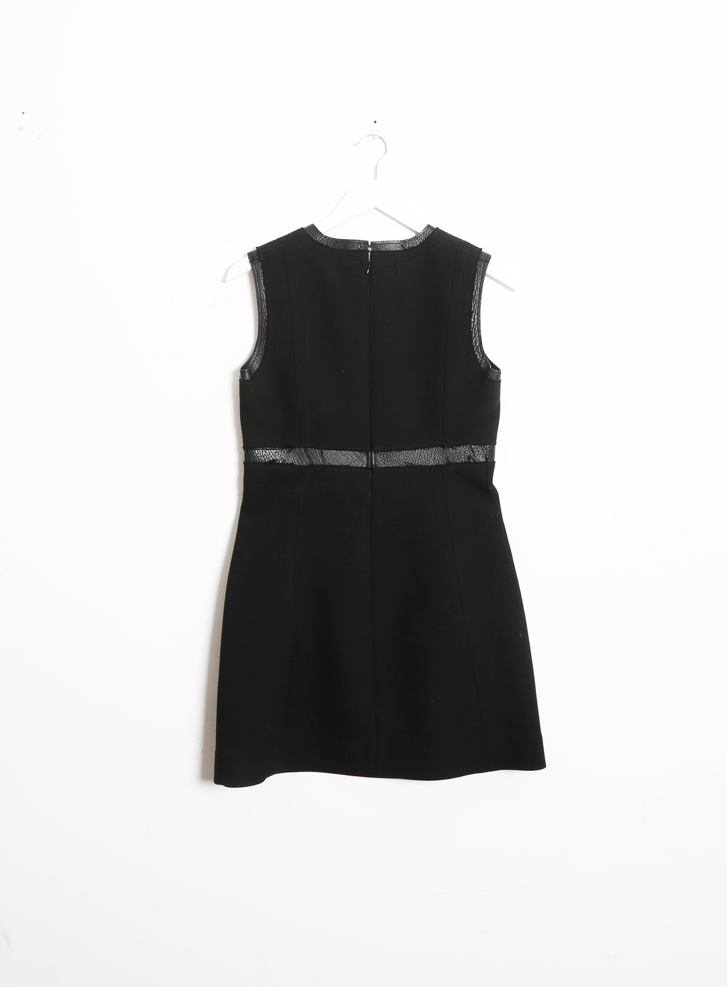 celine leather dress Celine Phoebe Philo long leather dress Size 34 2017AW