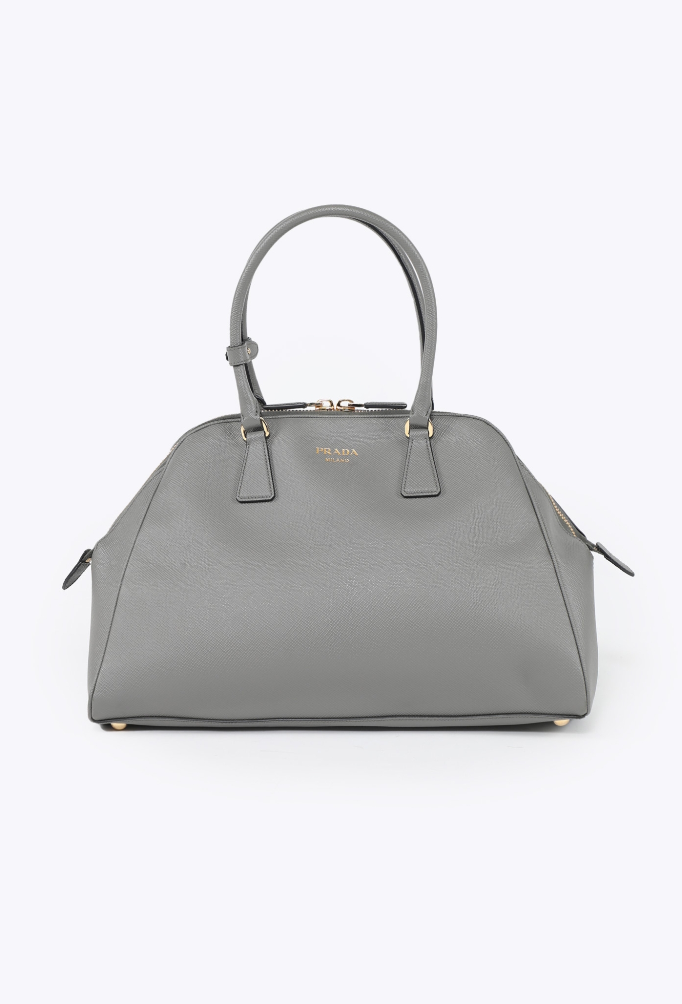 2023 Grey Large Saffiano Bag - Prada | ReSee