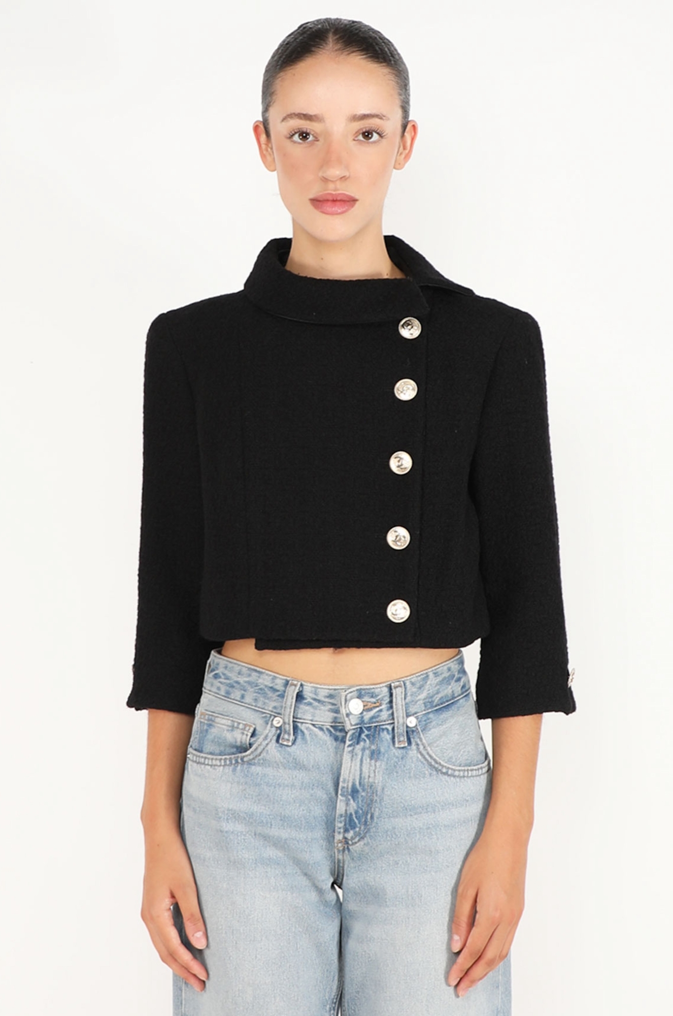 CHANEL - ★CHANEL★2020★新品タグ付★ツイード★COCO★ジャケット Cropped Tweed Jacket, Pre-Fall 2020 - Chanel | ReSee