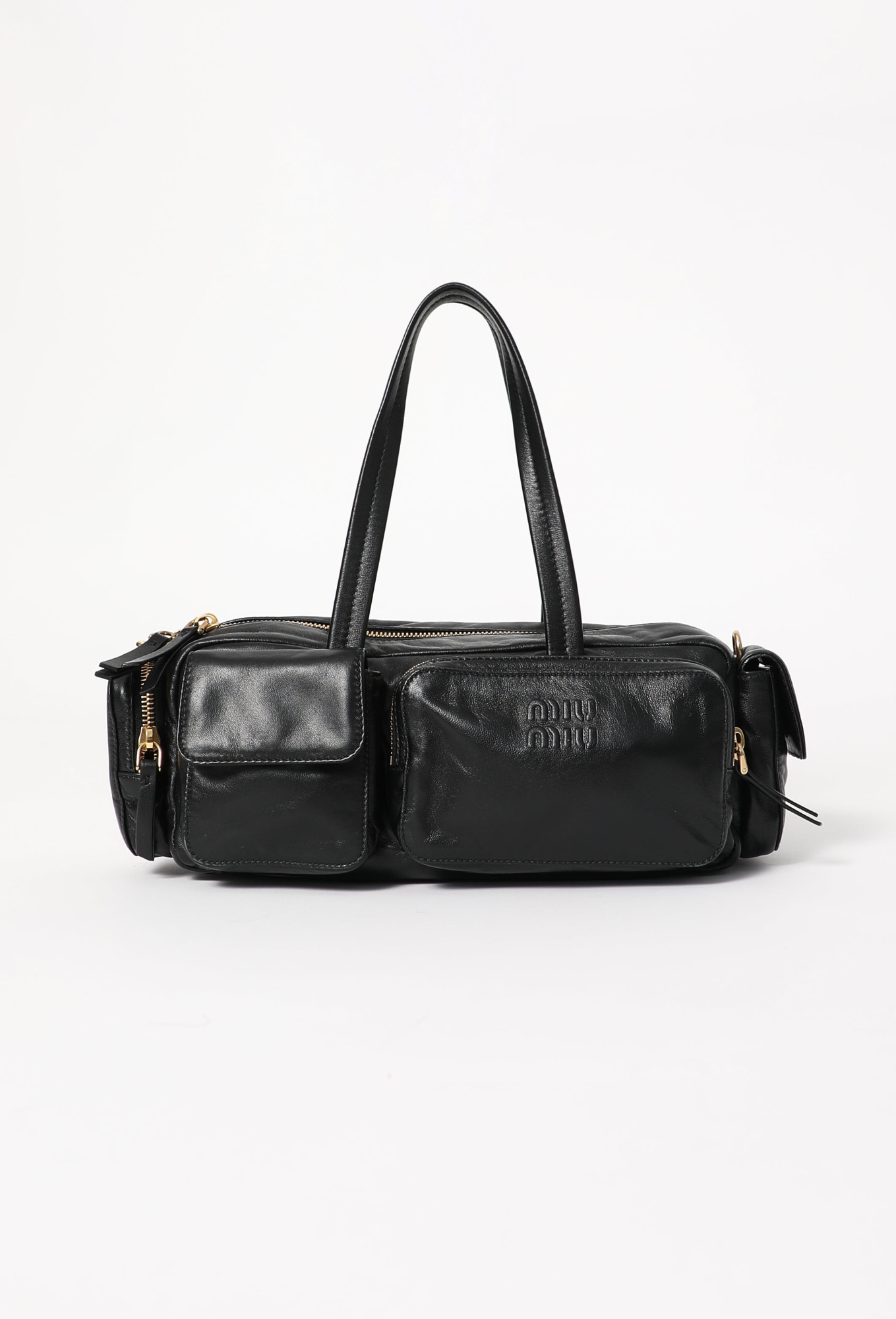 Miu Miu | Mini-bag Satin Matelassé Wander Brown Cocoa バッグ MIU MIU - States United バッグ