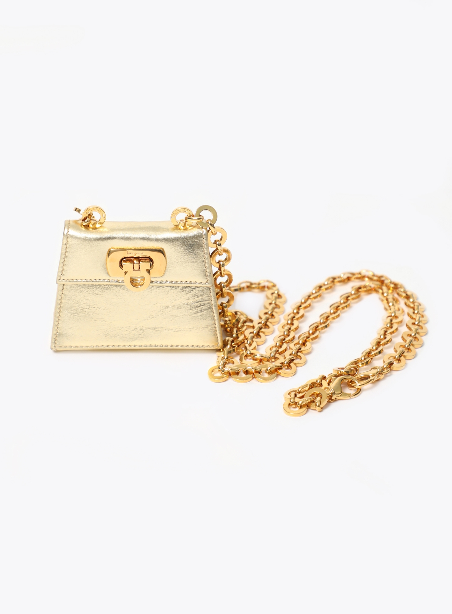 Ferragamo Gancini Micro Belt Bag - Exquisite Vintage | Authentic