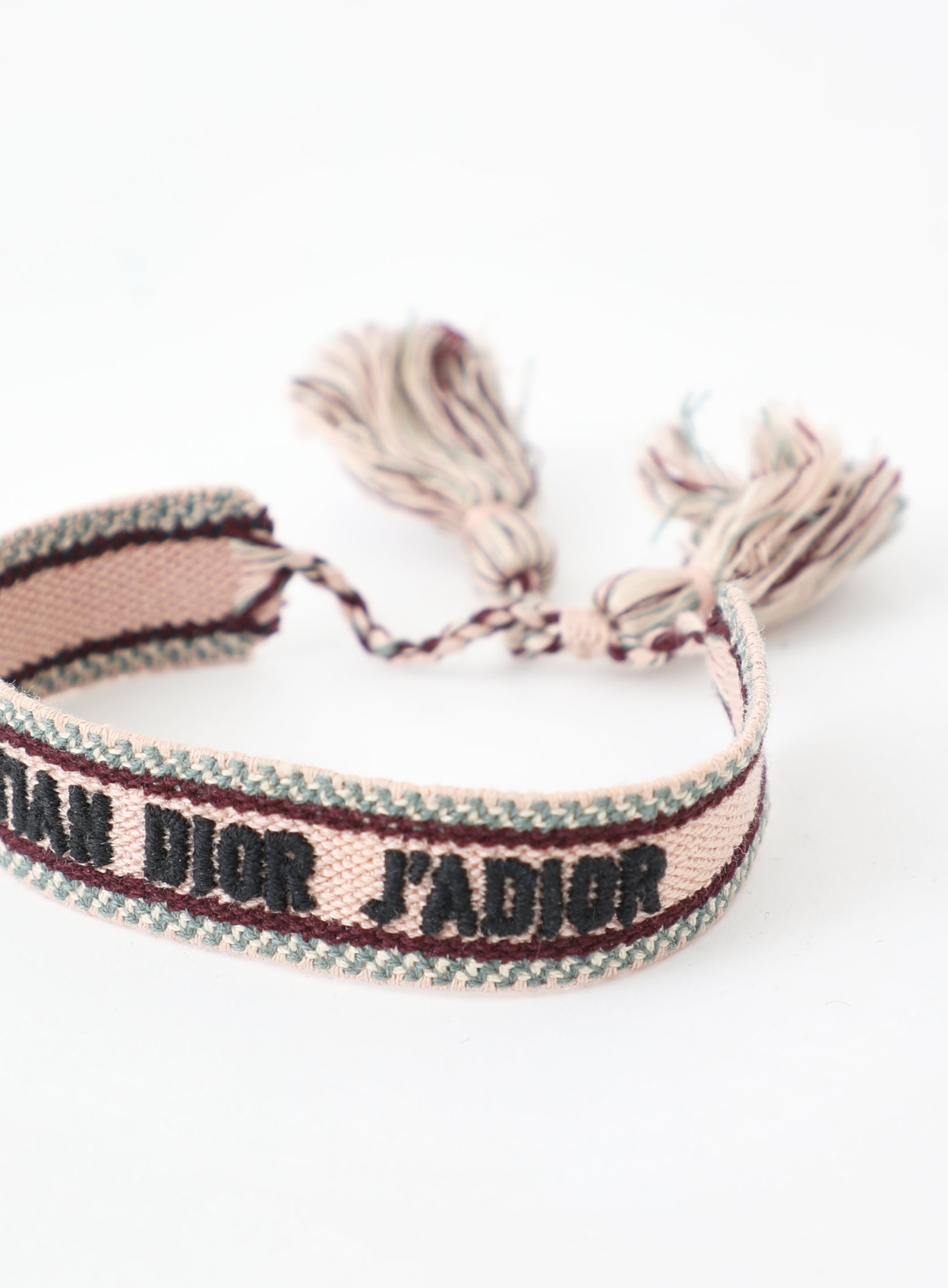 J'Adior Embroidered Bracelet in Pink – 2023 - Dior | ReSee