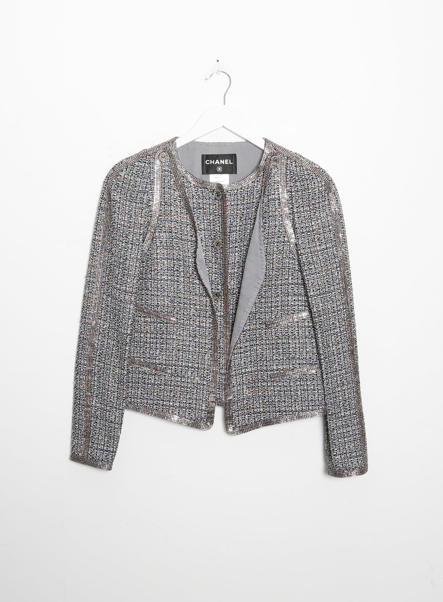 COLLECTOR S/S 2011 Rhinestone Tweed Jacket | Authentic & Vintage