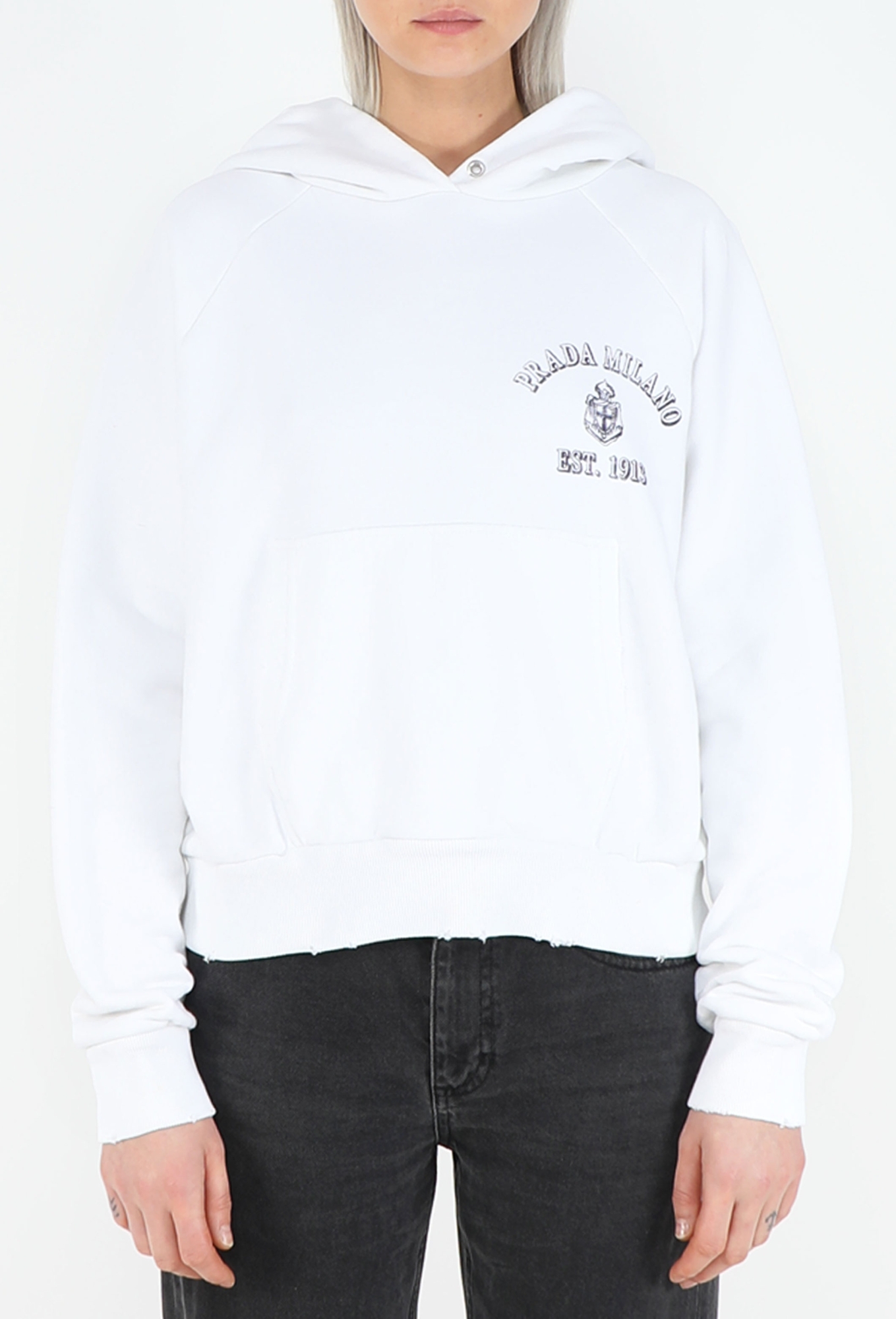 2025 Logo Hooded Sweatshirt - Prada | ReSee