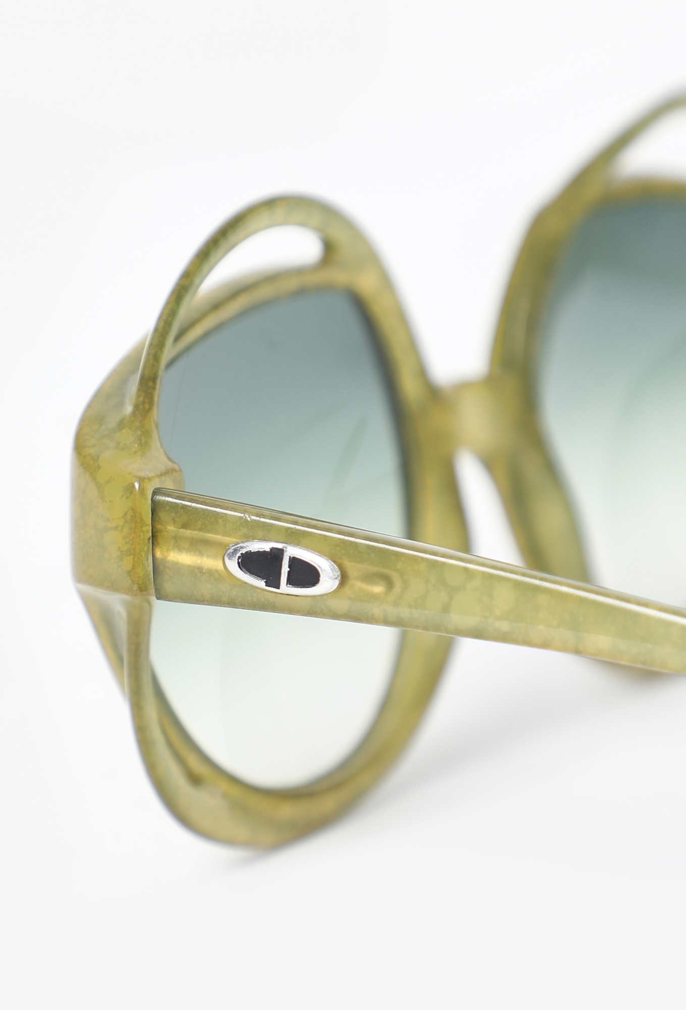 vintage Dior サングラス 1977 Oversized Speckled Sunglasses - Dior | ReSee