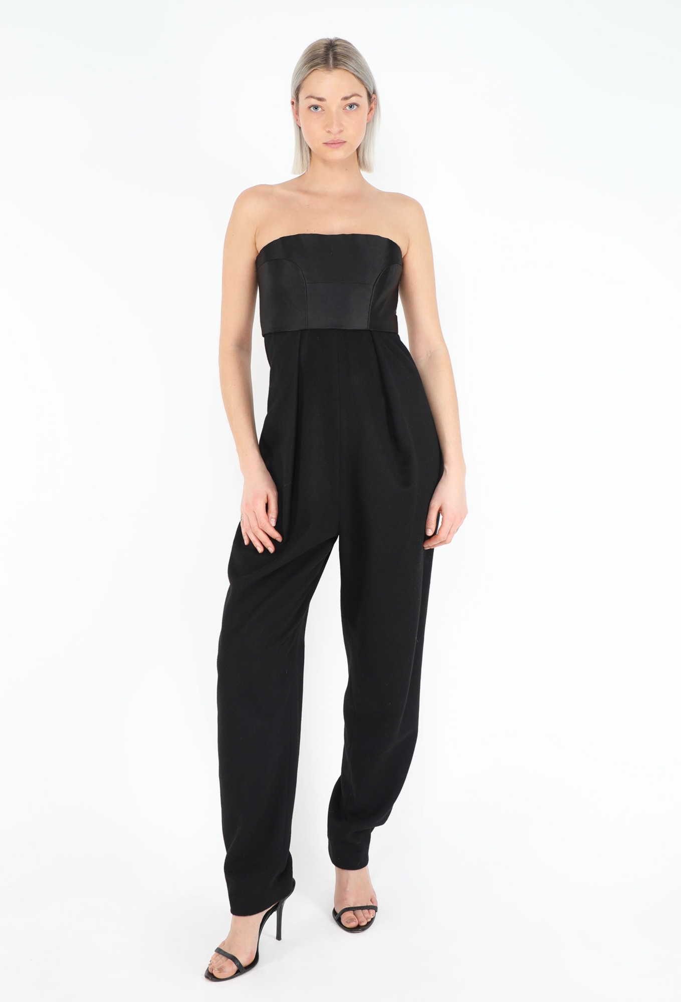 F/W 2013 Cashmere Smoking Bustier Jumpsuit - The Row | ReSee