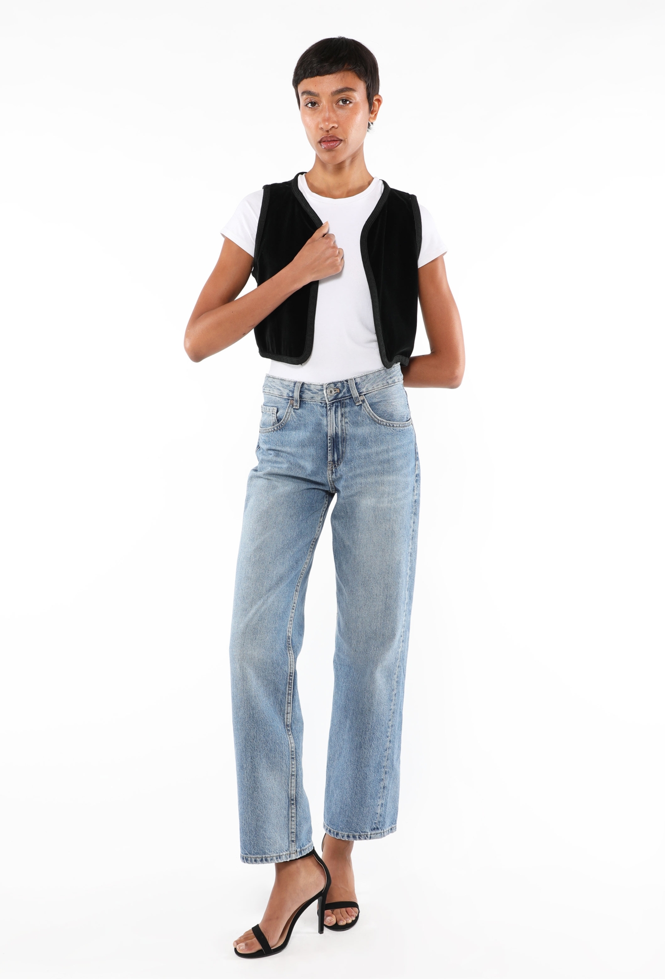 【1970s】Vintage Velvet Gilet ジレ 超希少 イギリス製 Velvet Braided Trim Gilet, 1970s - Saint Laurent | ReSee