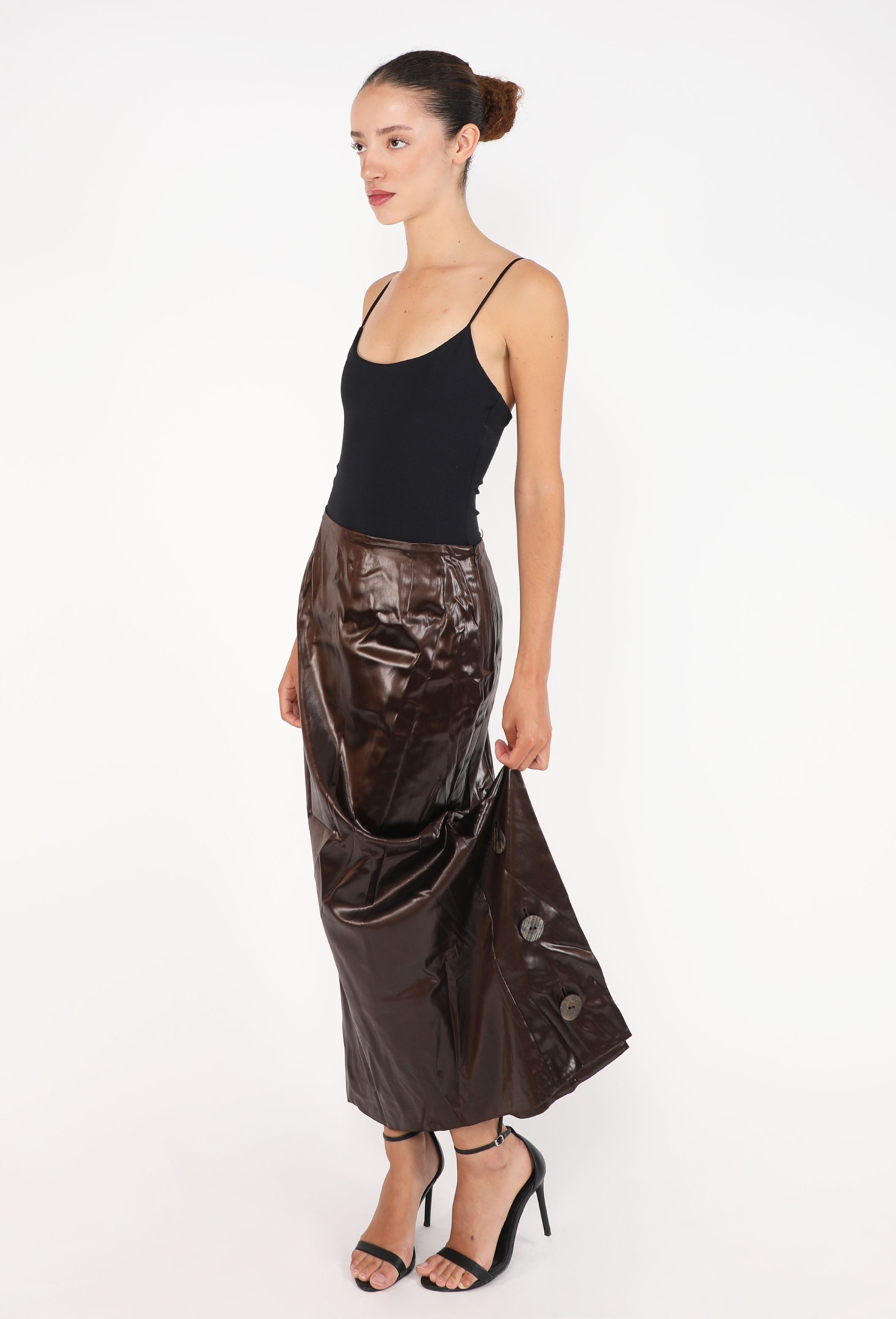 Asymmetrical Satin Skirt, 2001 - John Galliano | ReSee