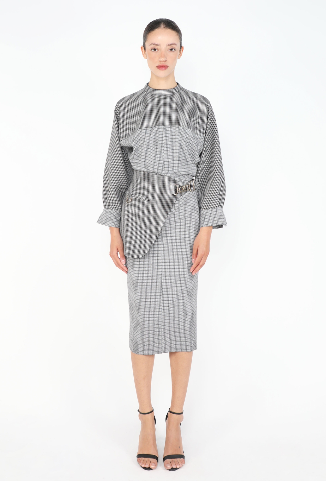 Houndstooth Harness Dress, F/W 2022 - Fendi | ReSee