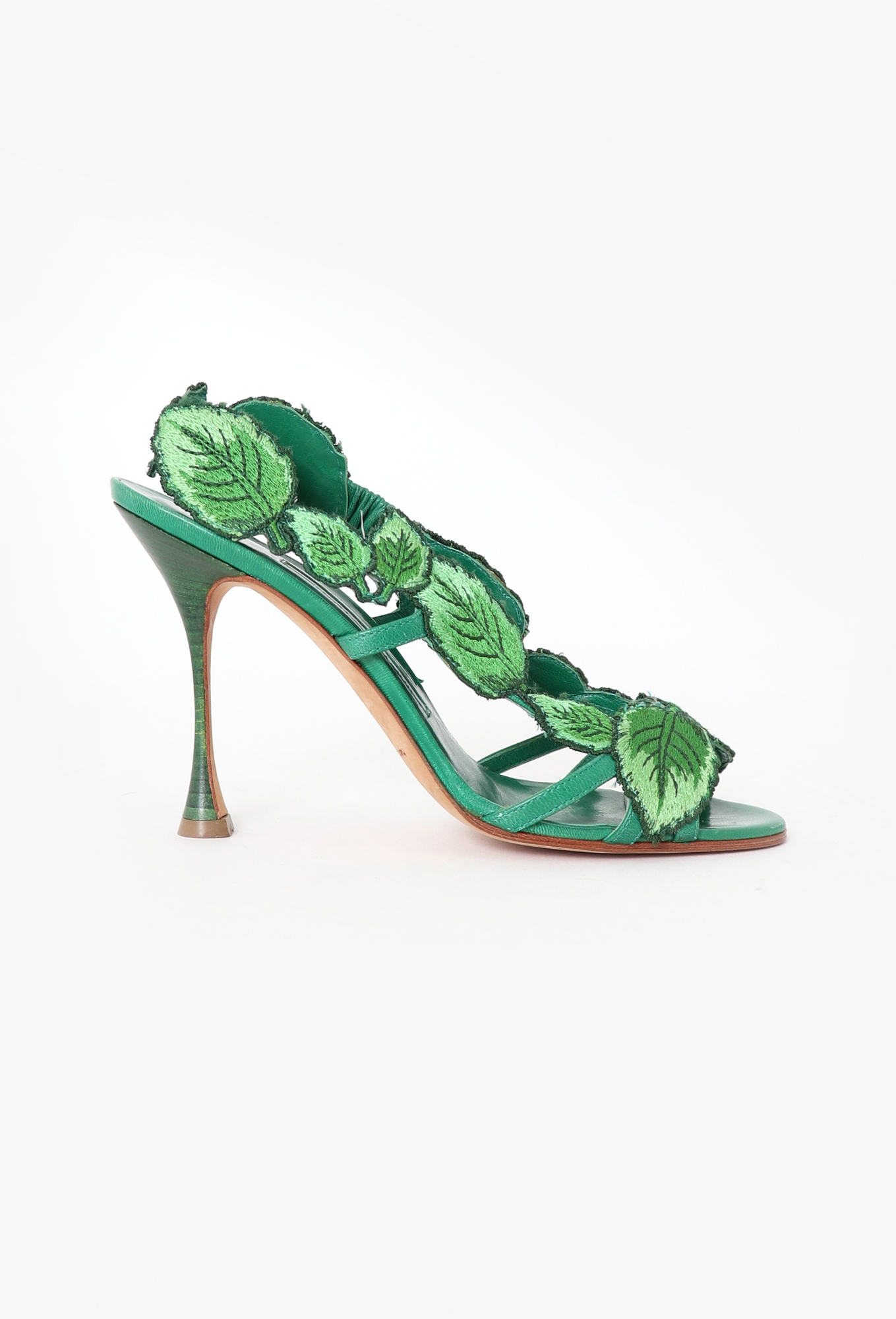 Climatida Leaf Sandals - Manolo Blahnik | ReSee