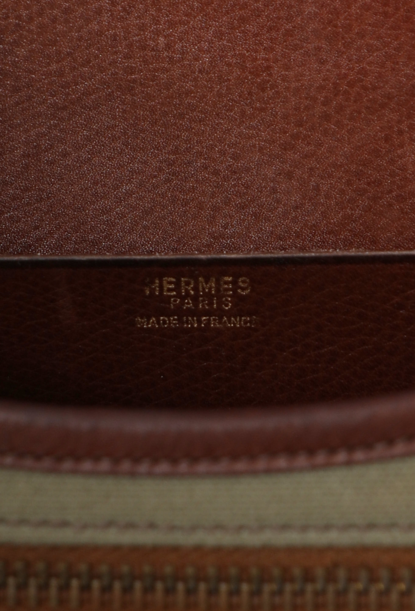 70s Toile & Courchevel Balle De Golf - Hermès | ReSee