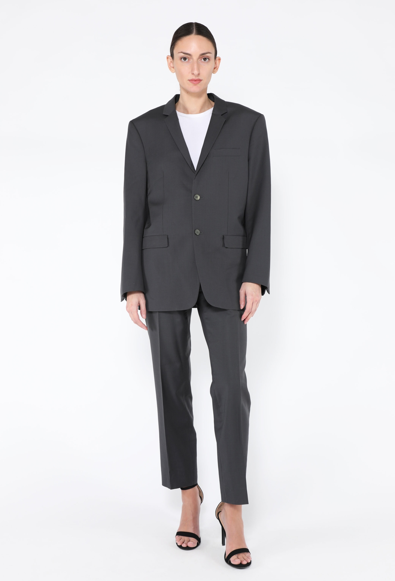 スーツ JIL SANDER single suits set-up 2003 Wool Tailor-Made Suit