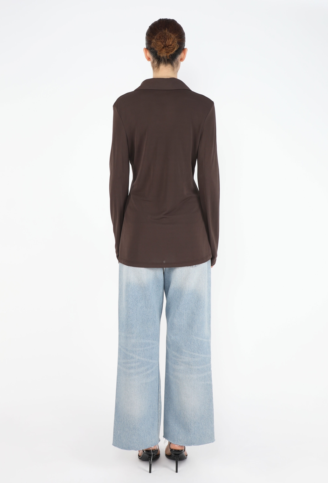 1996 V-Neck Jersey Tunic - Gucci | ReSee