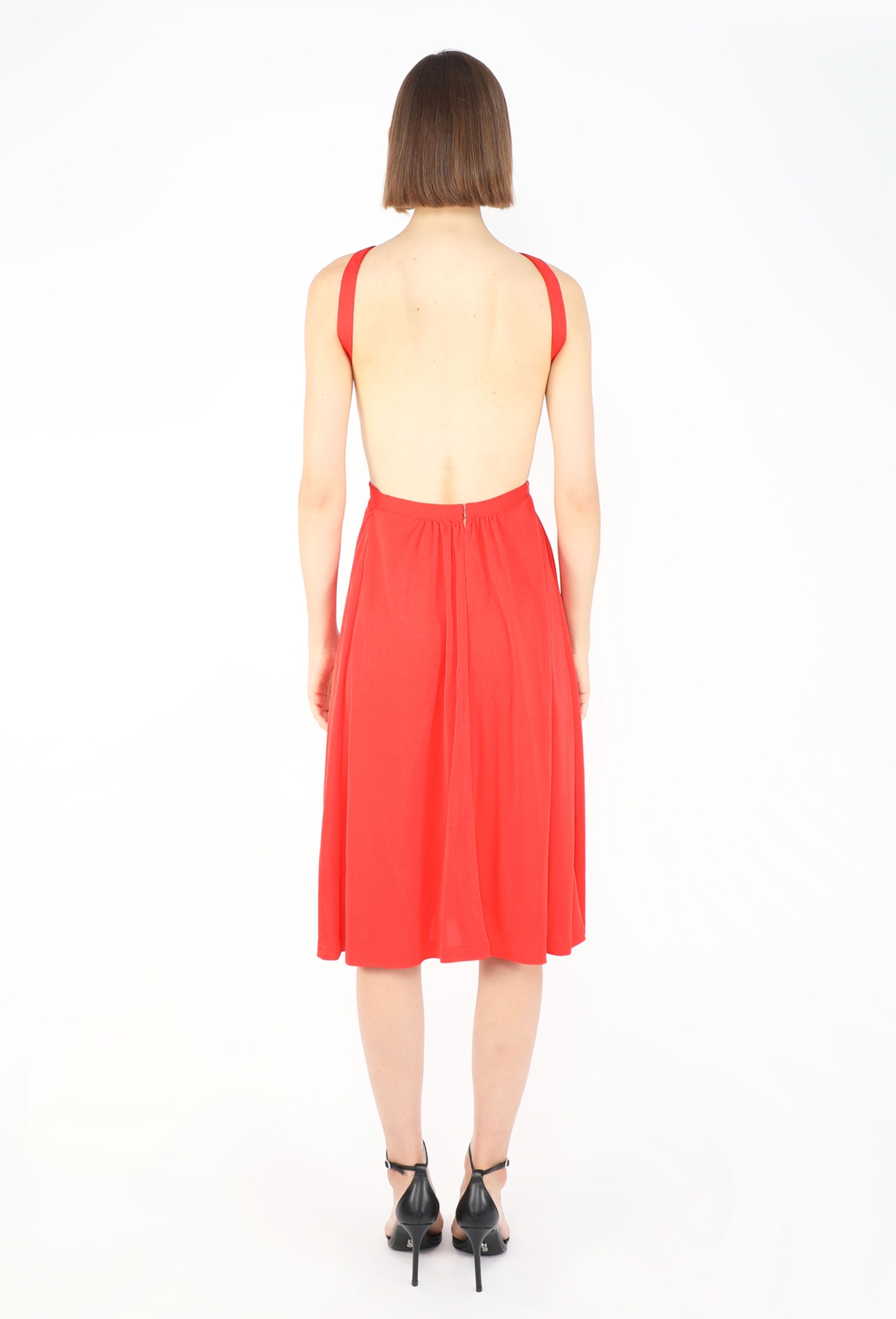 70s Open-Back Halter Dress - Azzaro | ReSee 70s Open-Back Halter Dress - Azzaro | ReSee