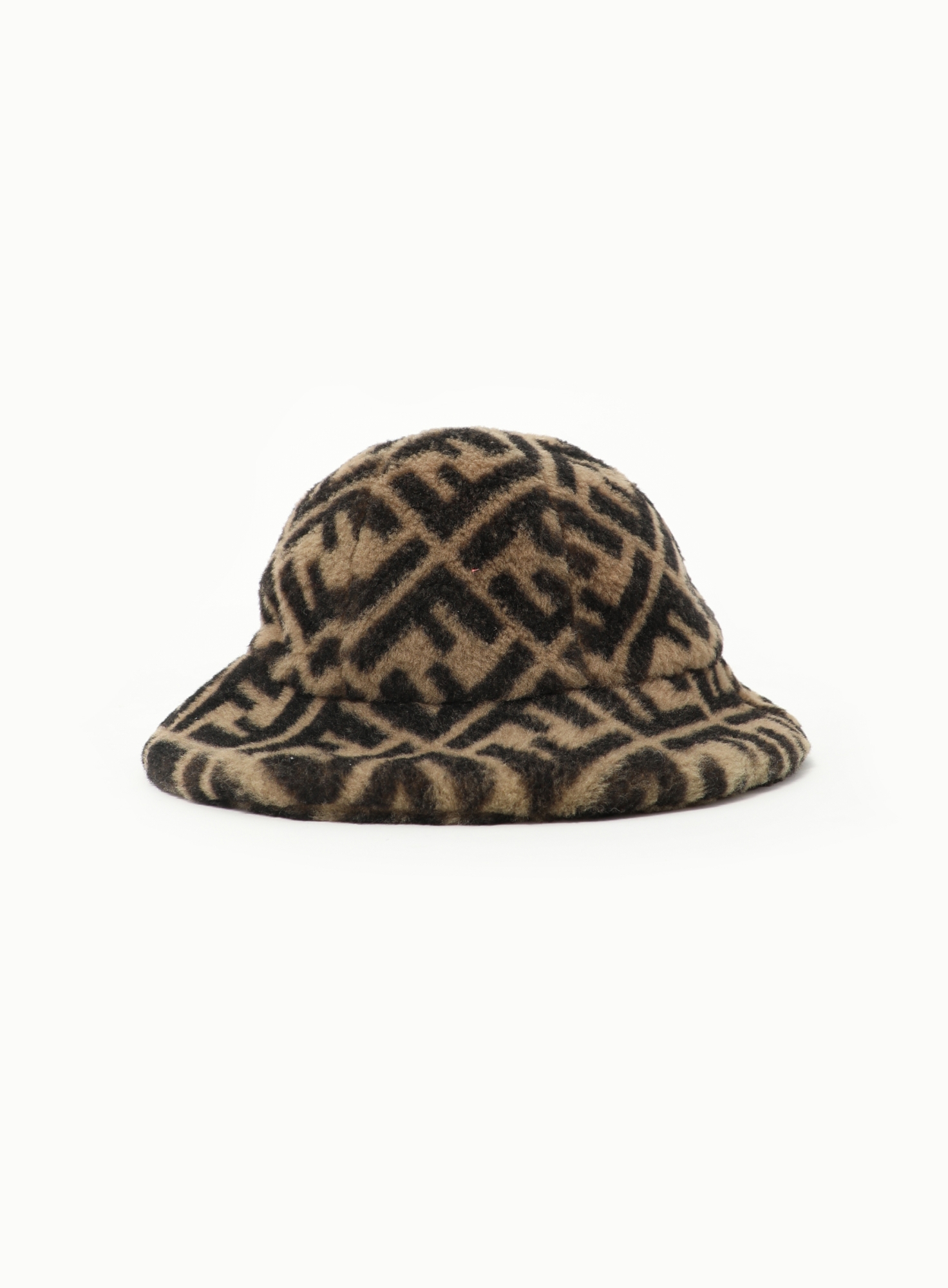 FENDI シアリングムートンキャスケット FFロゴ Monogram Shearling Bucket Hat | Authentic & Vintage | ReSee