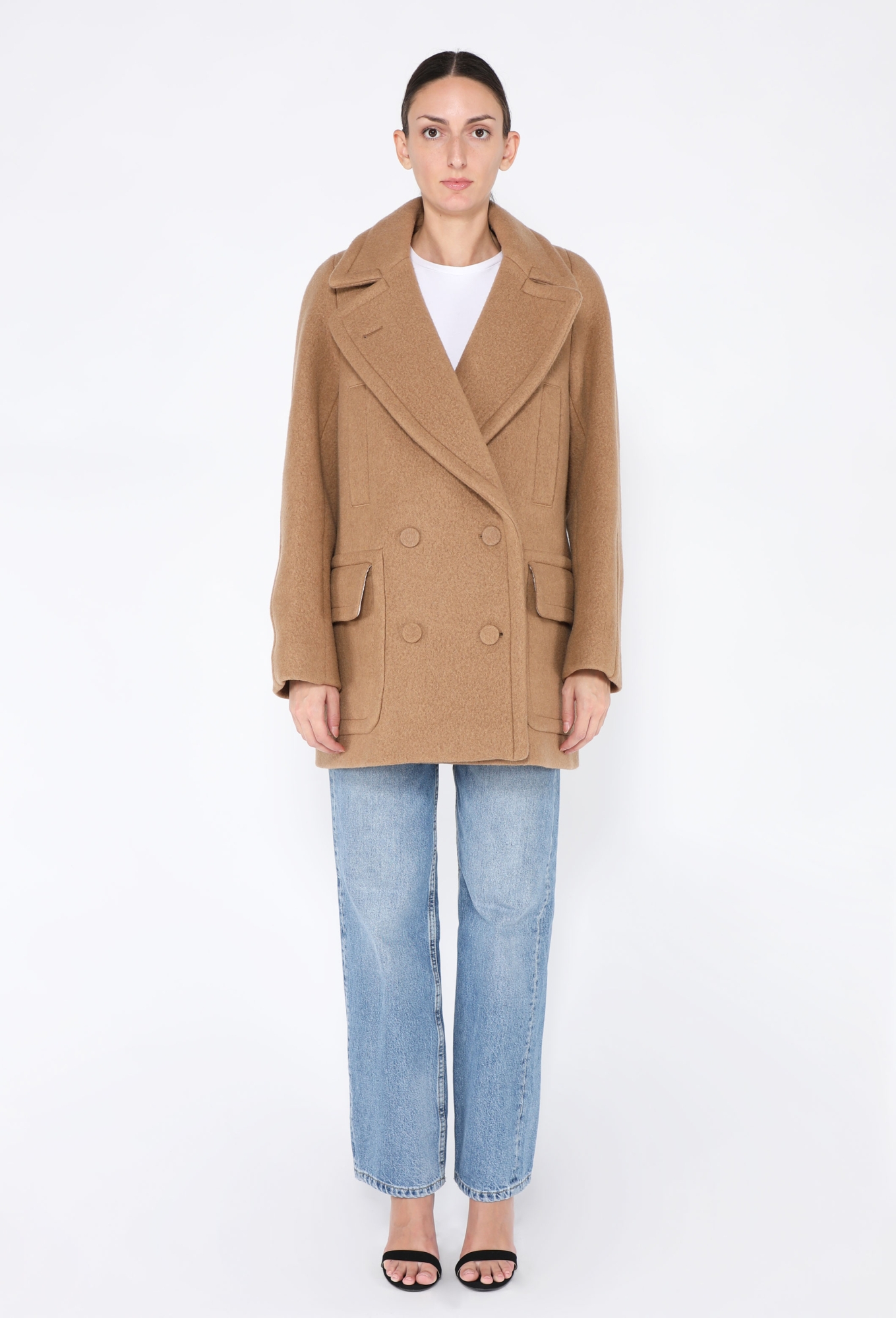 2024 Randia Double-Breasted Peacoat - Dries Van Noten | ReSee