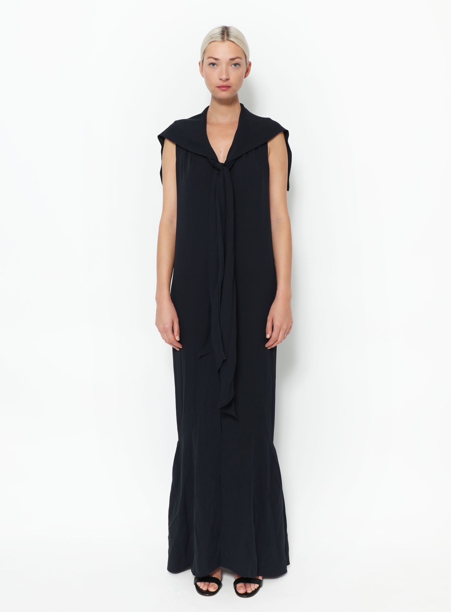 Paris-Hamburg Silk Maxi Dress | Authentic & Vintage | ReSee