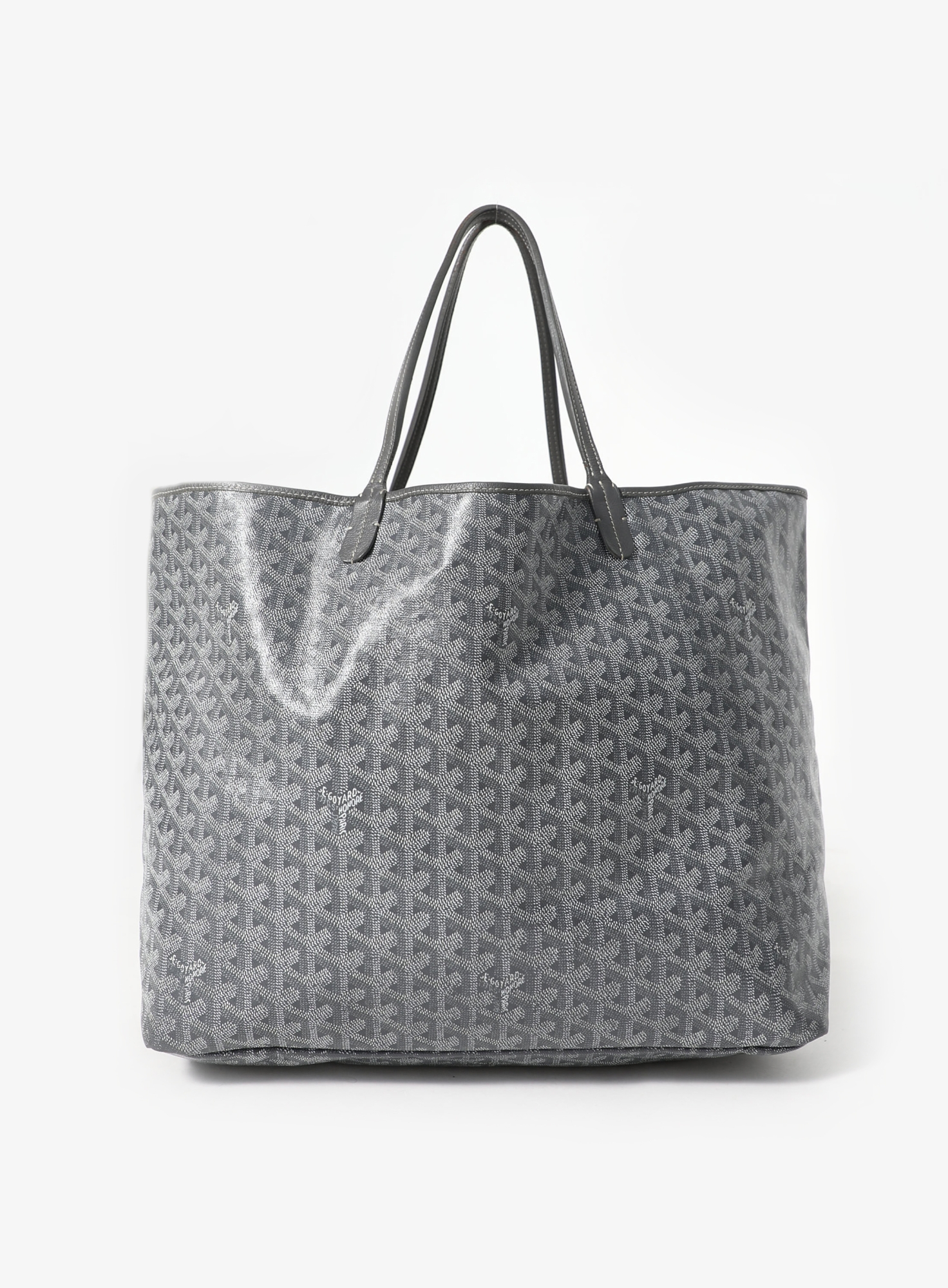 Goyard グレー サンルイ GM Saint Louis GM Tote Bag | Authentic & Vintage | ReSee