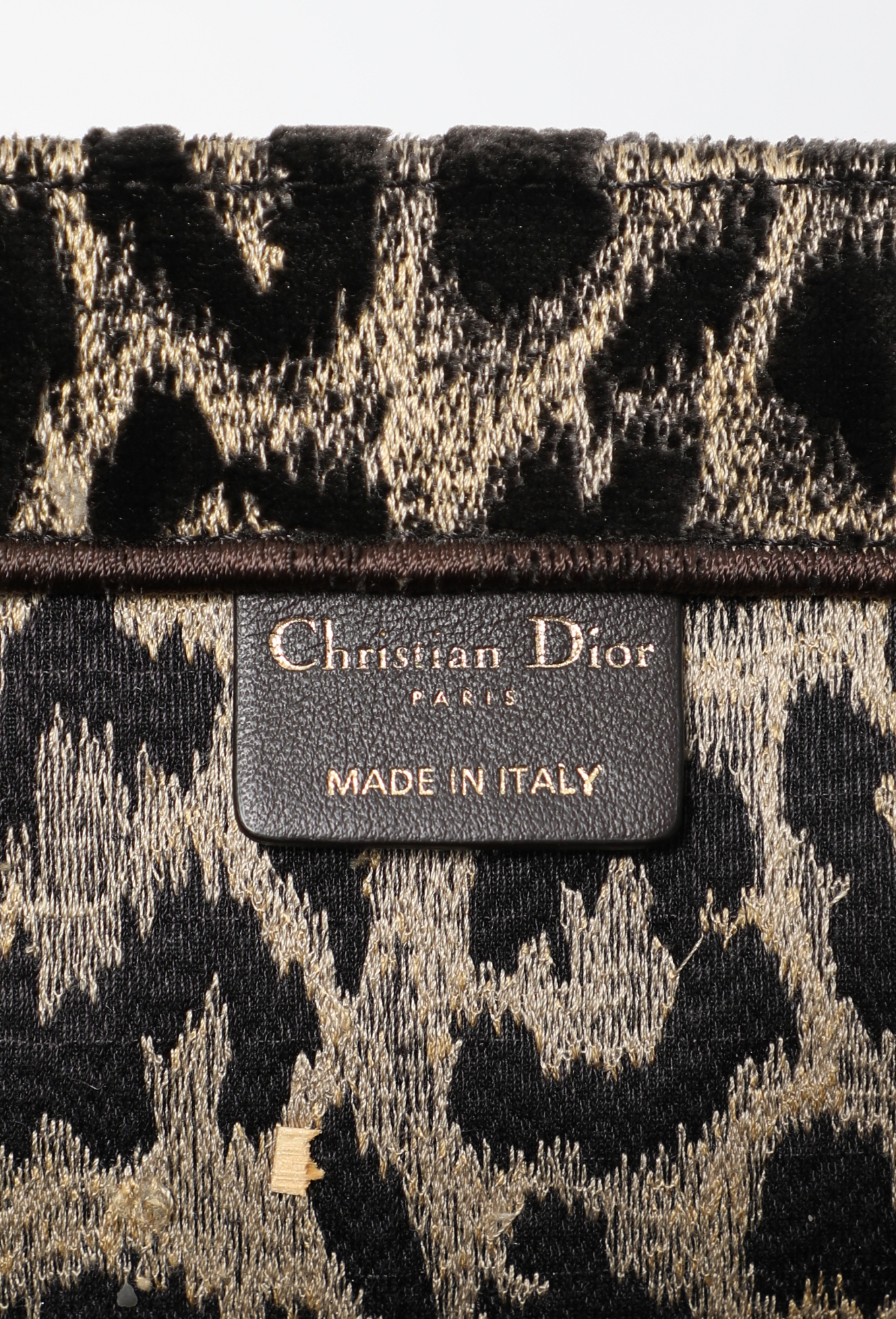 Large Leopard Mizza Book Tote, F/W 2021 - Dior | ReSee