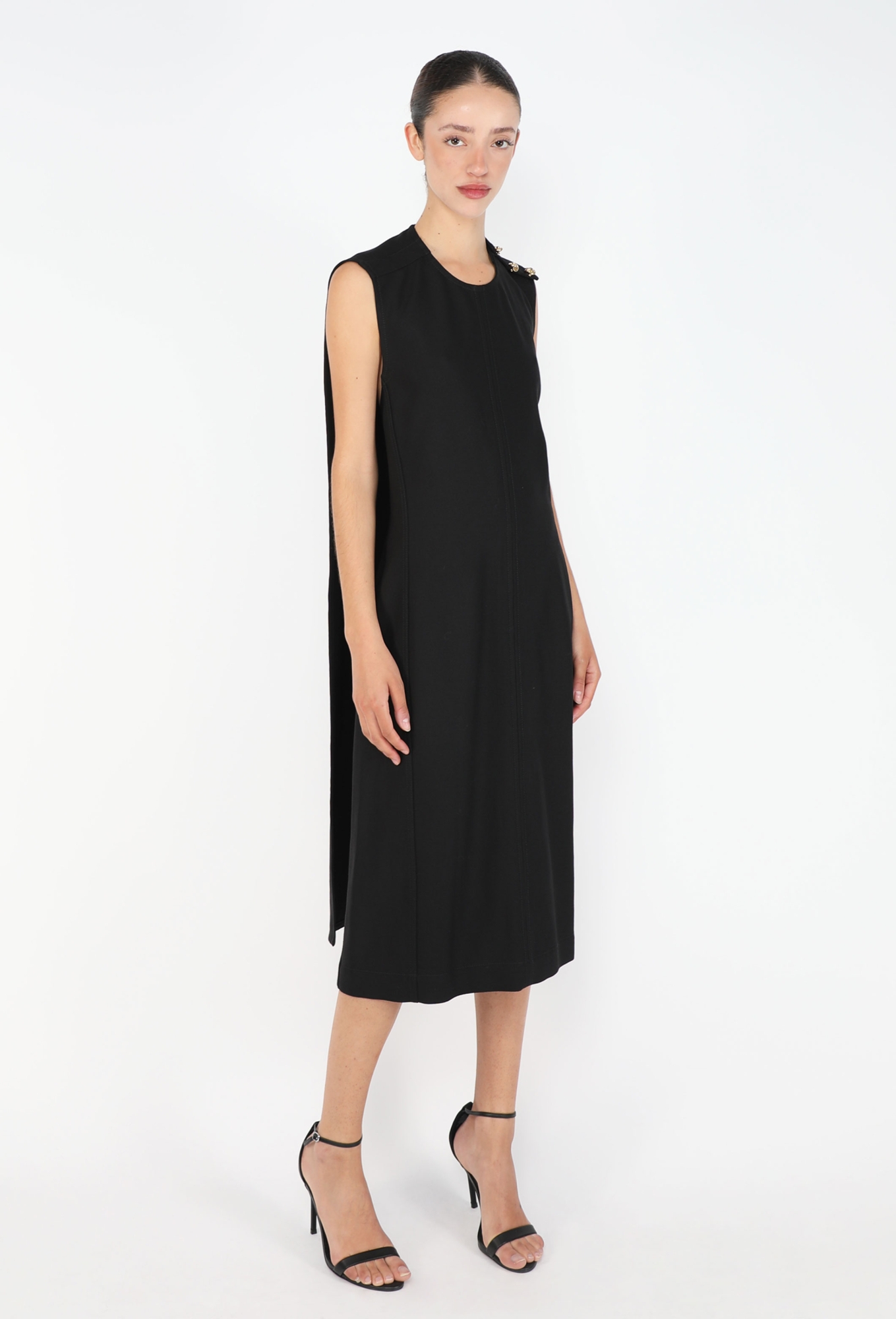 Knot Button Cape Dress, 2024 - Bottega Veneta | ReSee