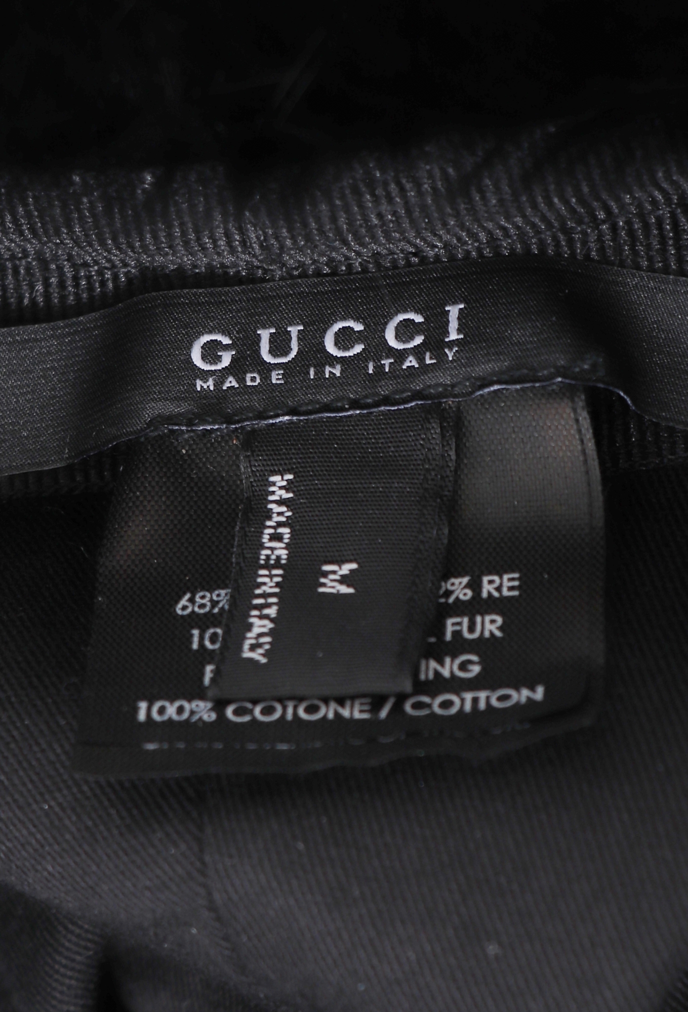 Rabbit Fur Monogram Cap | Authentic & Vintage | ReSee
