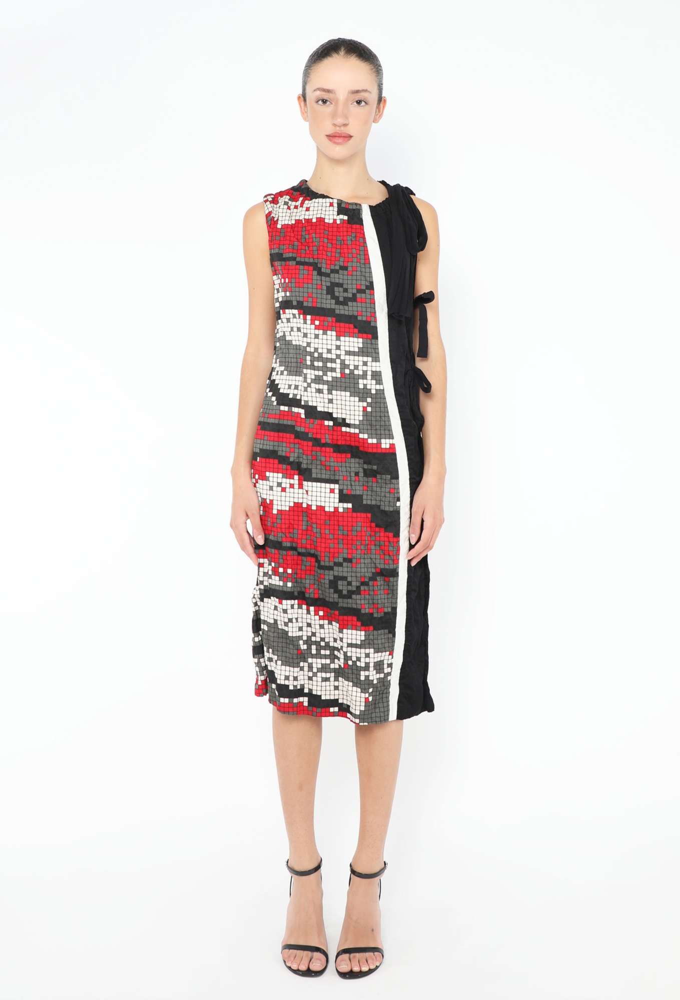 S/S 2009 Crinkled Graphic Dress - Prada | ReSee
