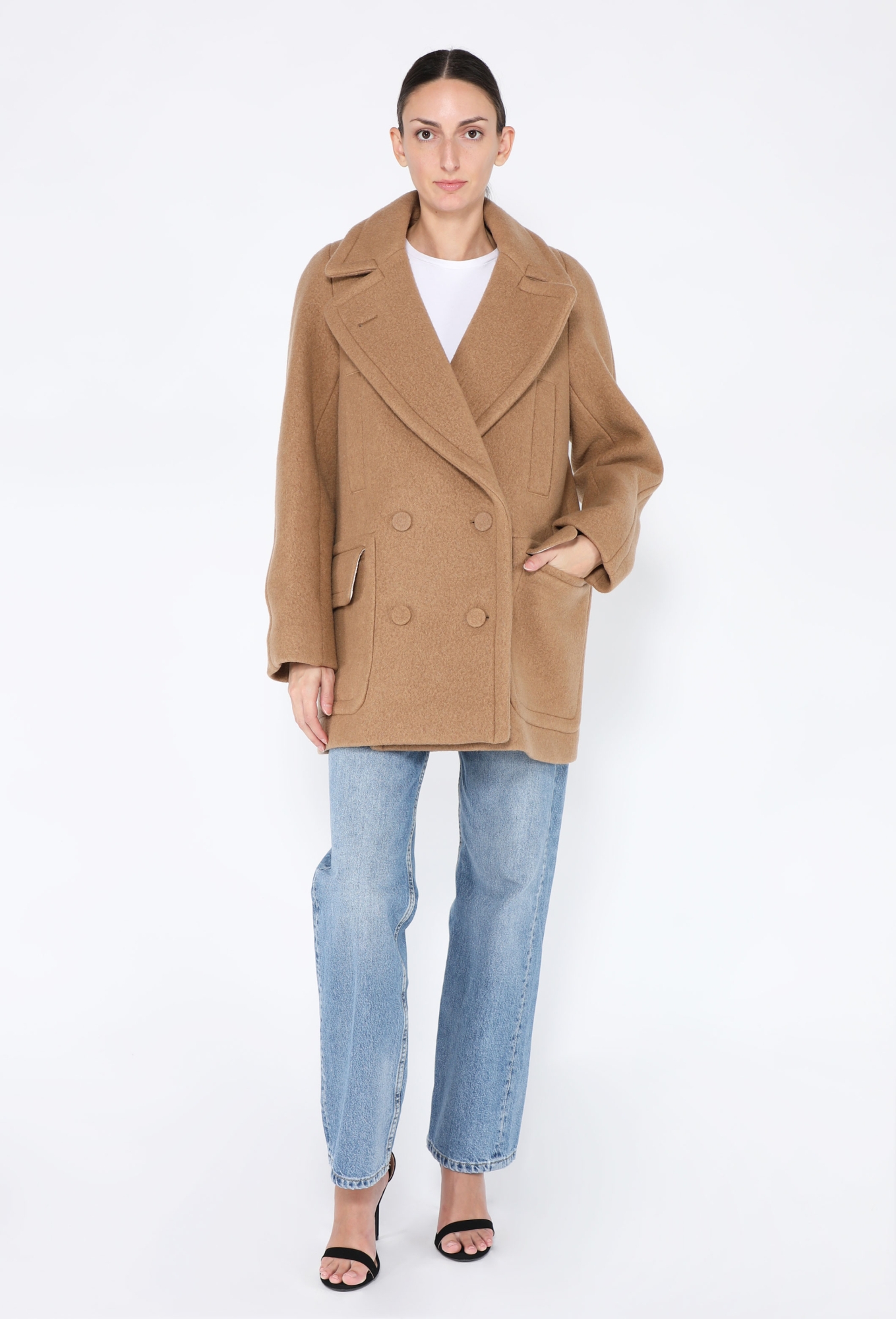 2024 Randia Double-Breasted Peacoat - Dries Van Noten | ReSee