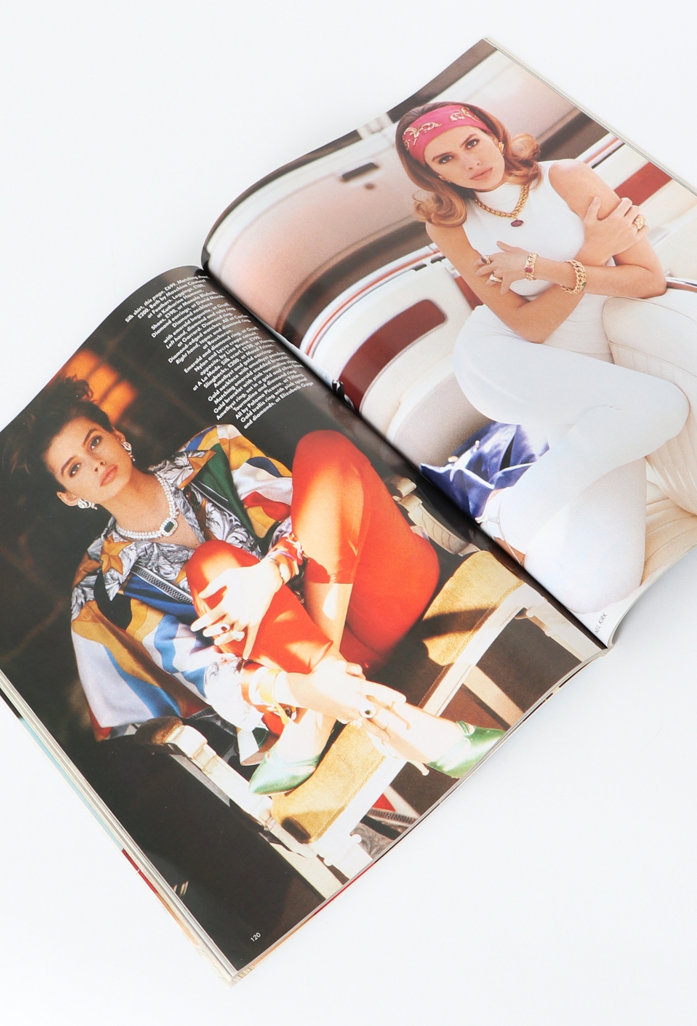 VOGUE　2冊 UK 1990 Arthur Elgort Issue Trio - VOGUE | ReSee