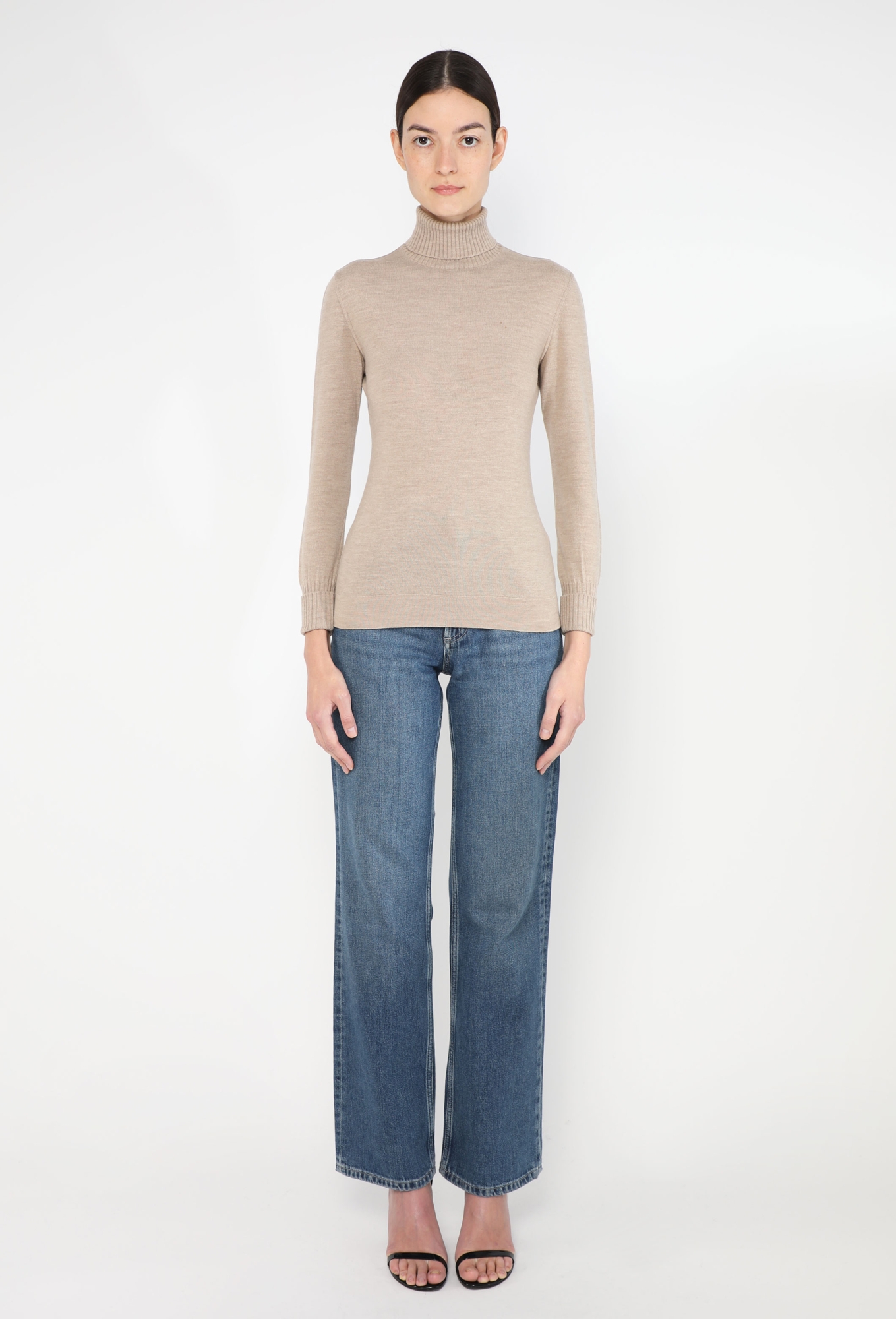 専用　AW2002 CHANEL TURTLENECK KNIT CC' Turtleneck Sweater | Authentic & Vintage | ReSee