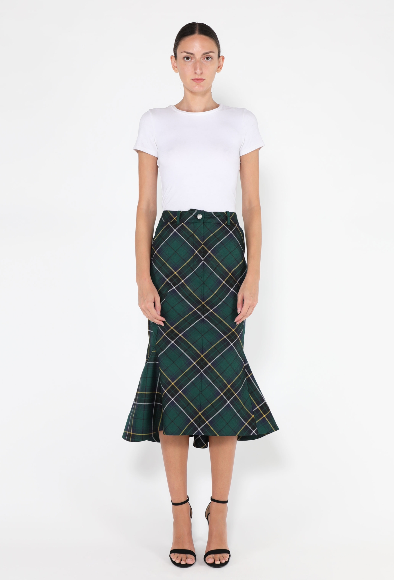 Tartan Flared Skirt, 2025 - Alexander McQueen | ReSee