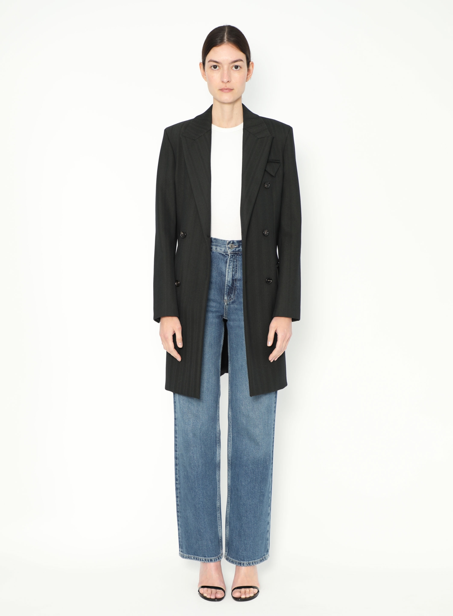 Pre-Fall 2021 Tailored Chevron Coat | Authentic & Vintage | ReSee