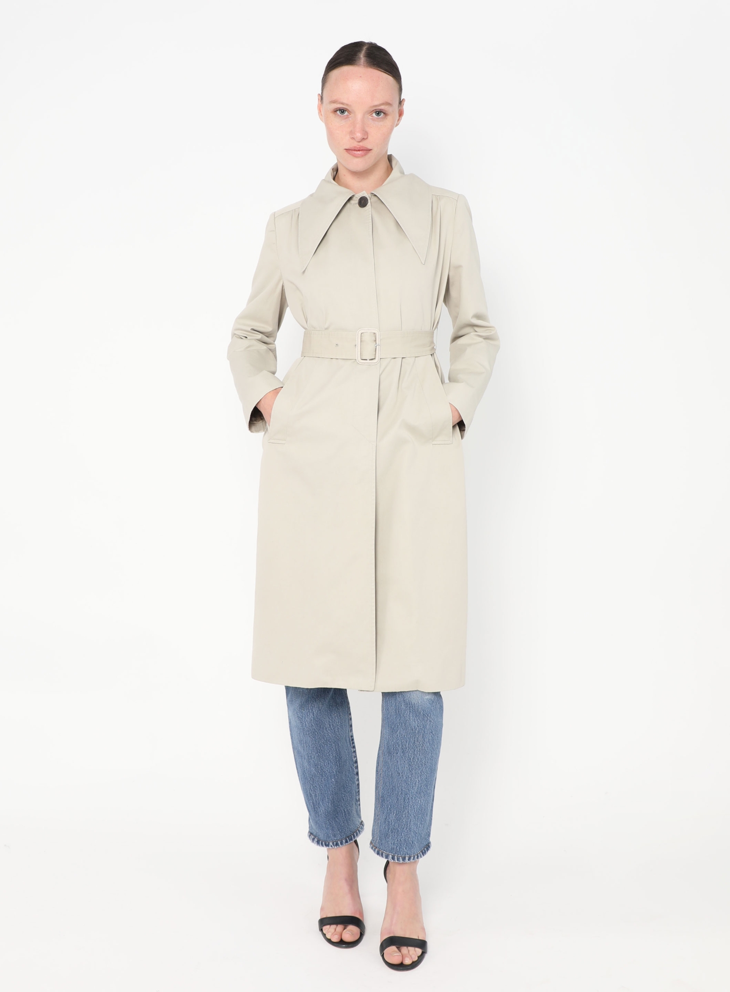 S/S 2017 Belted Trench Coat | Authentic & Vintage | ReSee