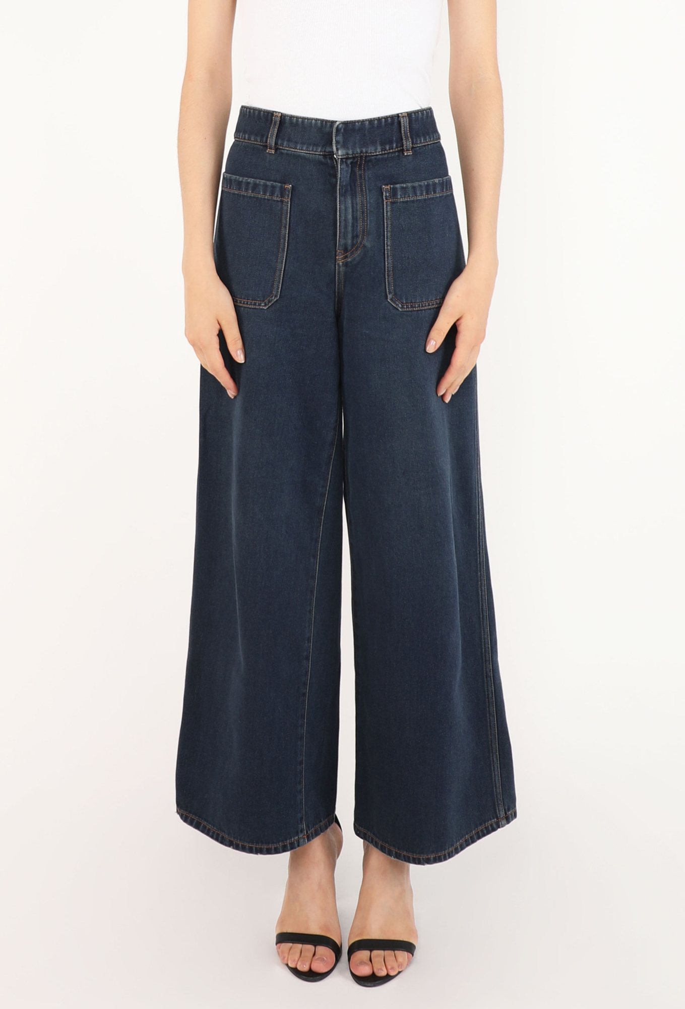 Flared Dark Denim Jeans, 2021 - Dior | ReSee