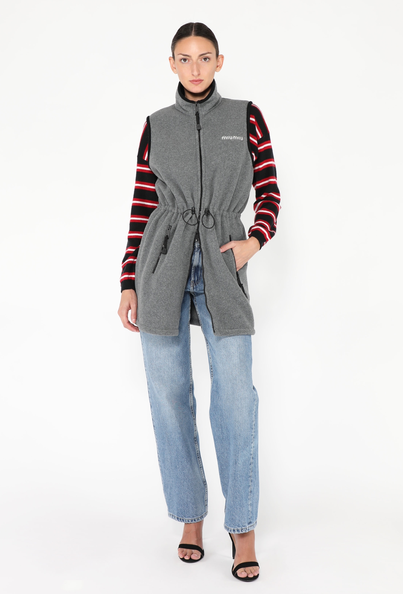 F/W 2024 Logo Fleece Vest - Miu Miu | ReSee