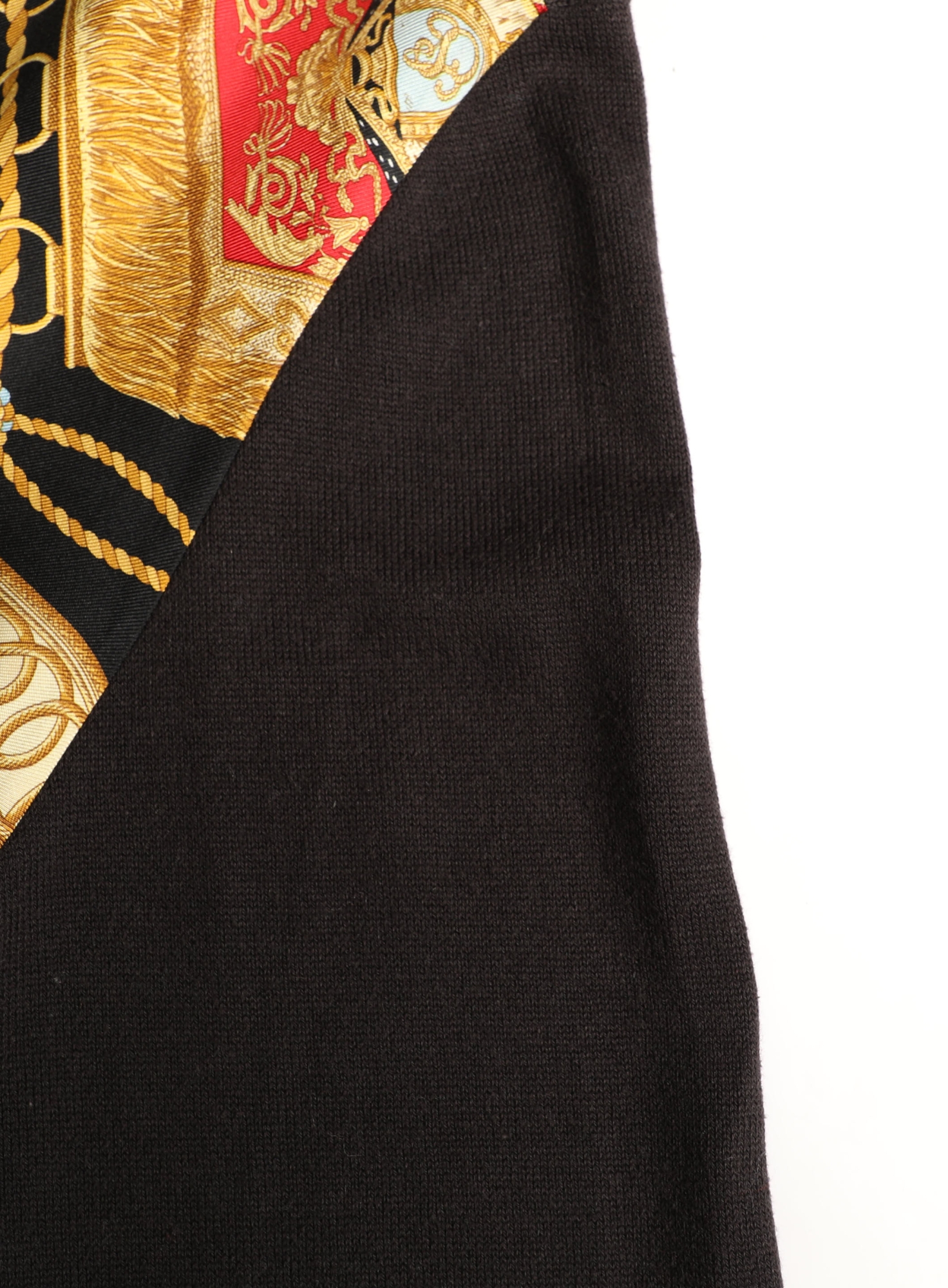 Poste et Cavalerie' Silk Carré Top| Authentic & Vintage | ReSee