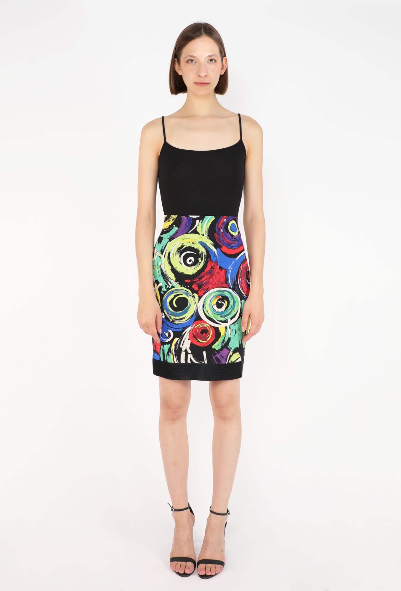 Graphic Bodysuit Ensemble, S/S 1991 - Gianni Versace | ReSee