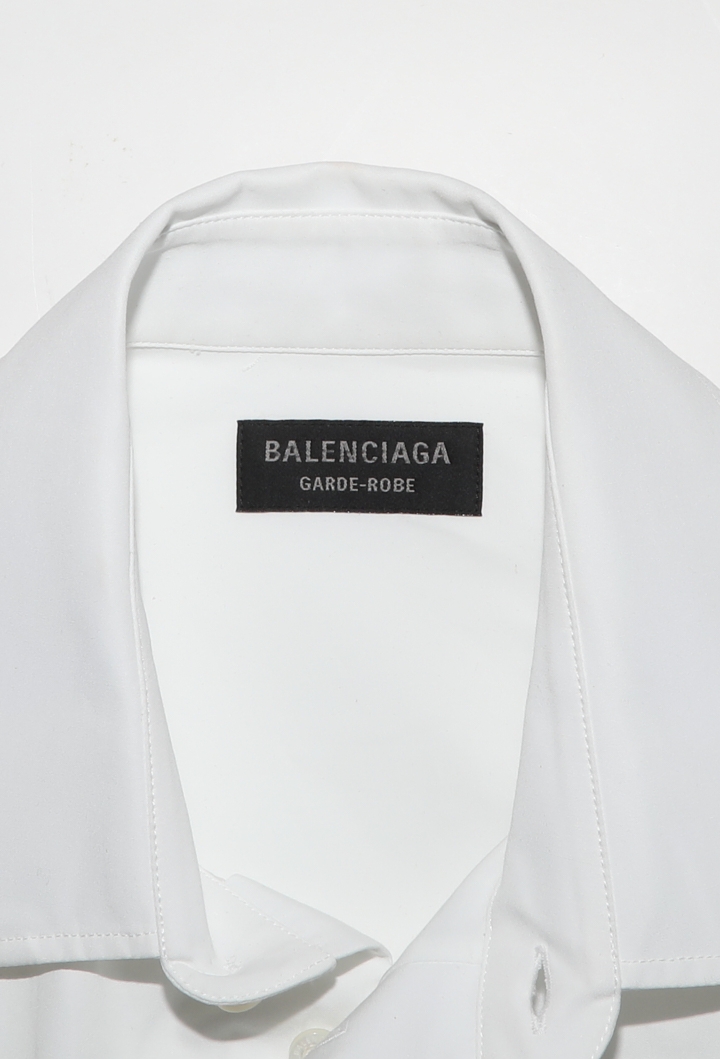 balenciaga dress shirt Regular Fit - White This piece highlights the ability to elevate wardrobe staples through precise tailoring and high Classic shirt
