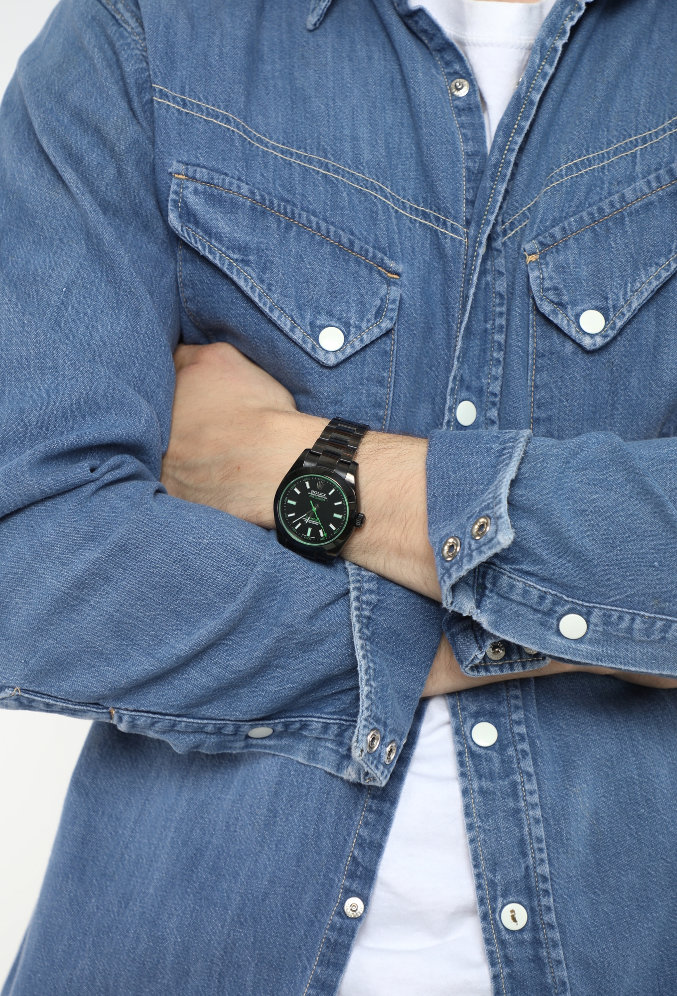 Limited Edition Milgauss 'Green Lightning' Watch - Rolex | ReSee