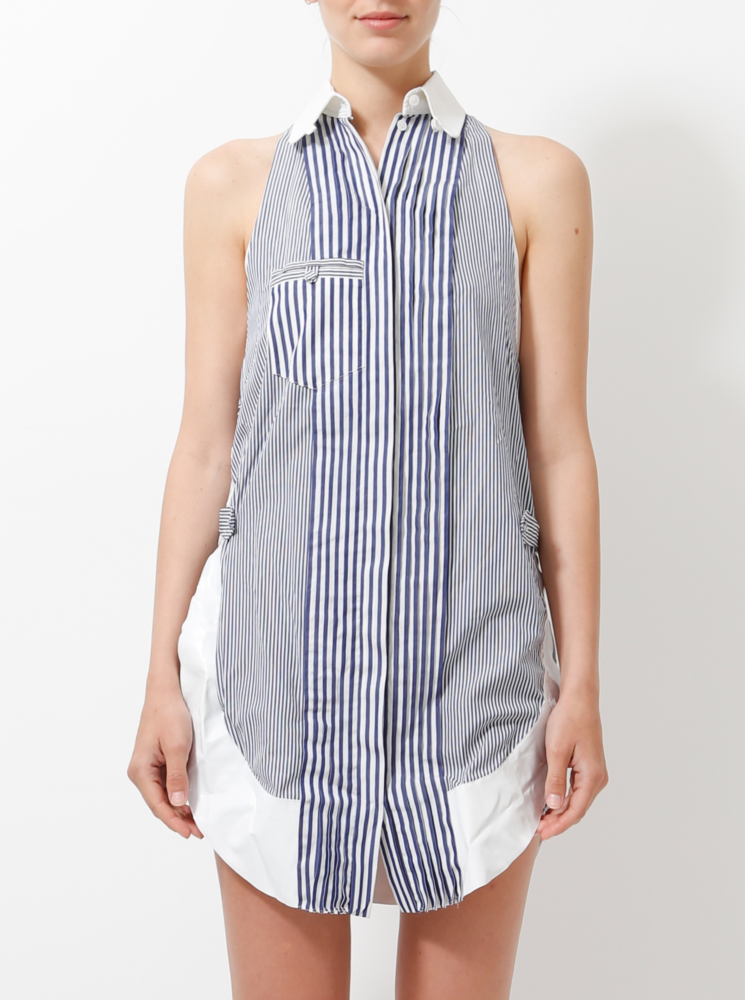balenciaga striped shirt dress S/S 2007 Striped Dress | Authentic & Vintage