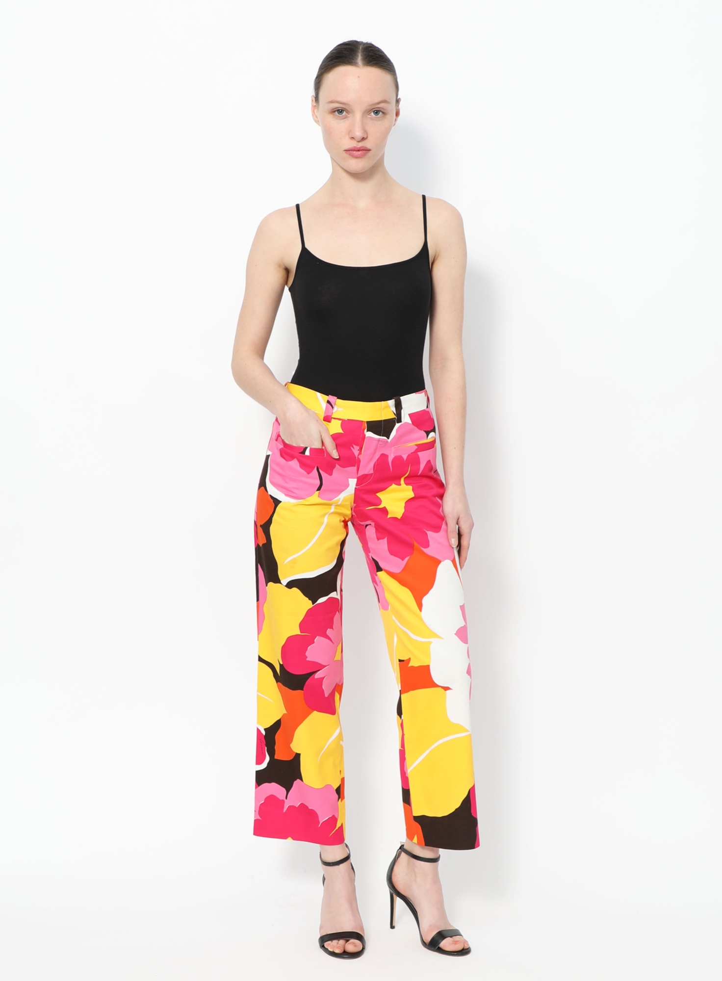 Flared Floral Trousers | Authentic & Vintage | ReSee