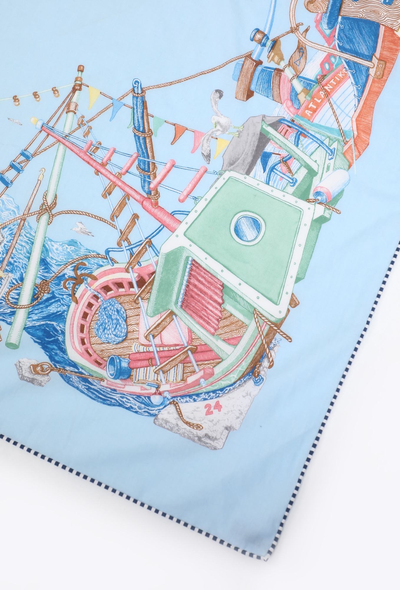 Bord-à-Bord' Cotton 90cm Carré, 2025 - Hermès | ReSee