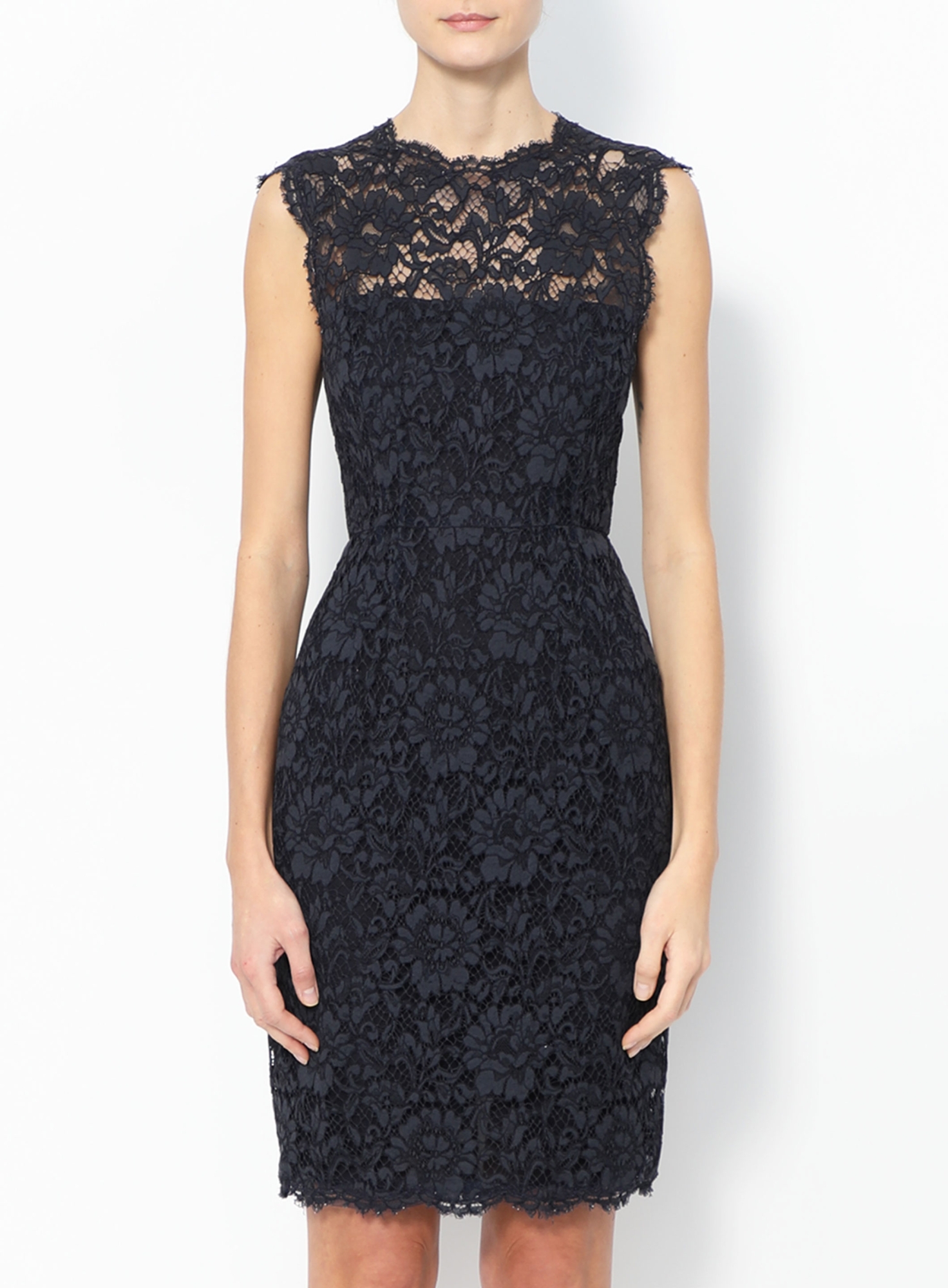 valentino floral lace dress Valentino Multi & Black Floral Print Silk & Lace Dress sz 8 l Michael's  Luxury Consignment – Michael's Consignment NYC main image 1
