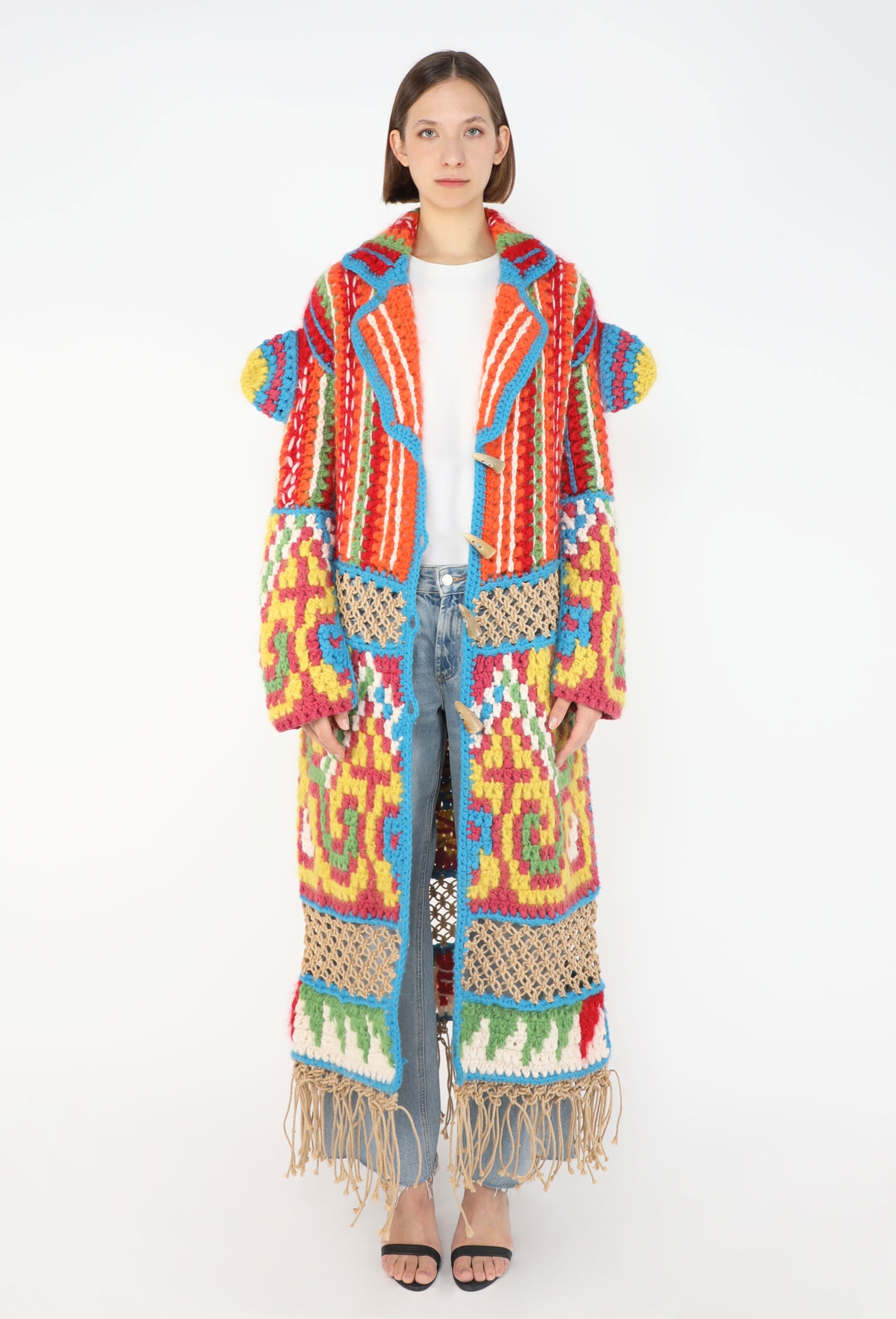Crochet Fringe Cardigan, F/W 2002 - Dior | ReSee
