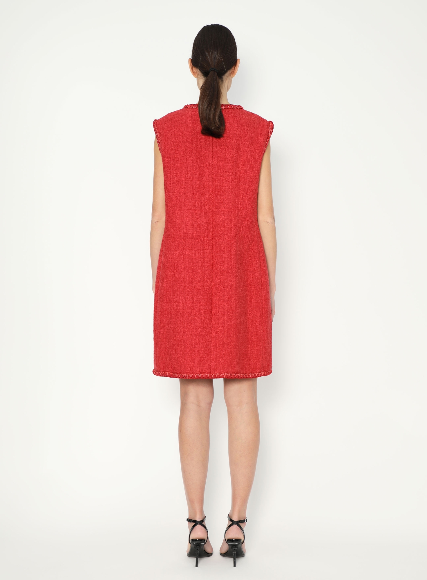 strapless open back dress Maje Tweed Suit – Closet Club main image 0