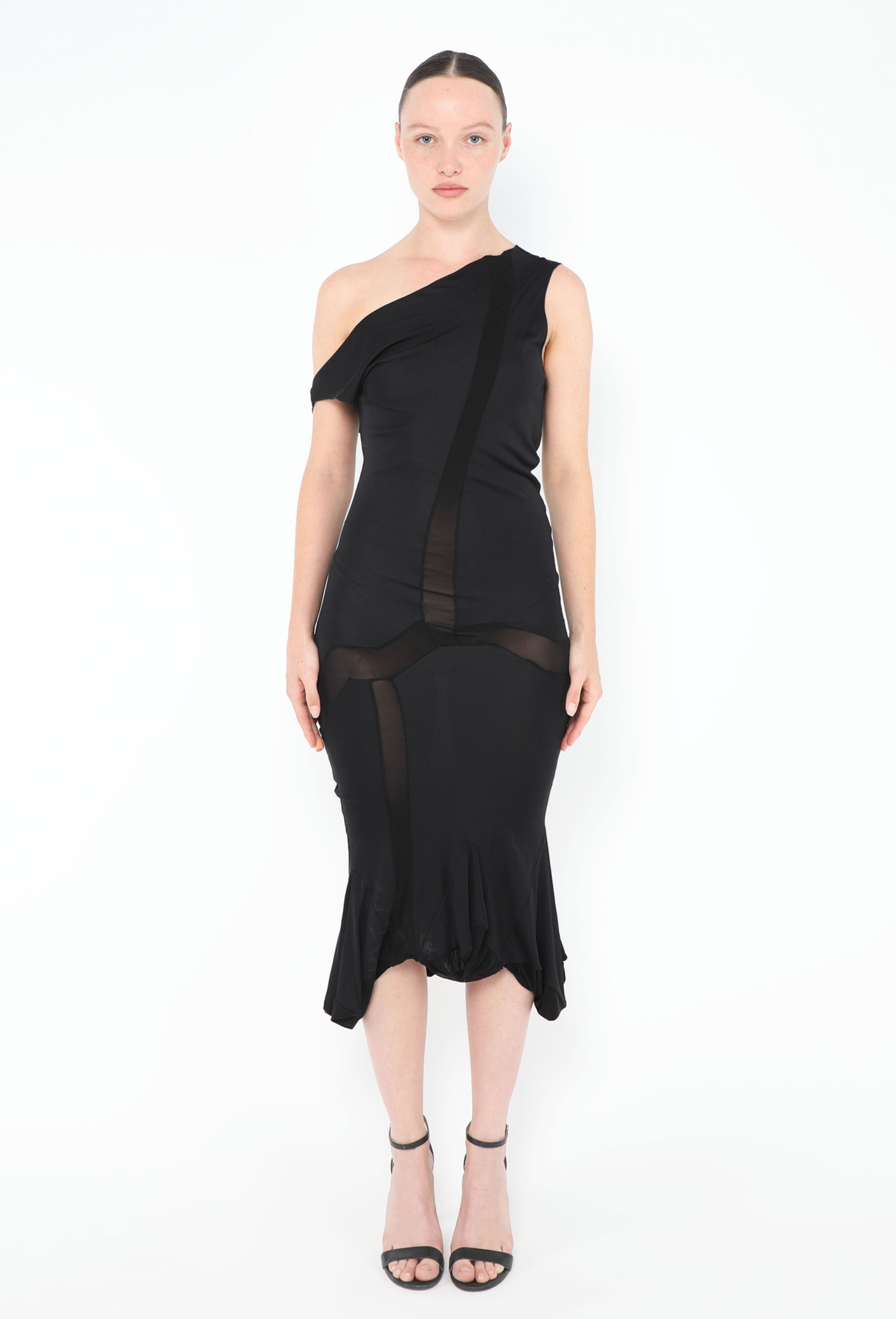 DIOR 2006SS ガリアーノ期 ニットワンピ－ス 2006 Cowl-Neck Bodycon Dress - Dior | ReSee