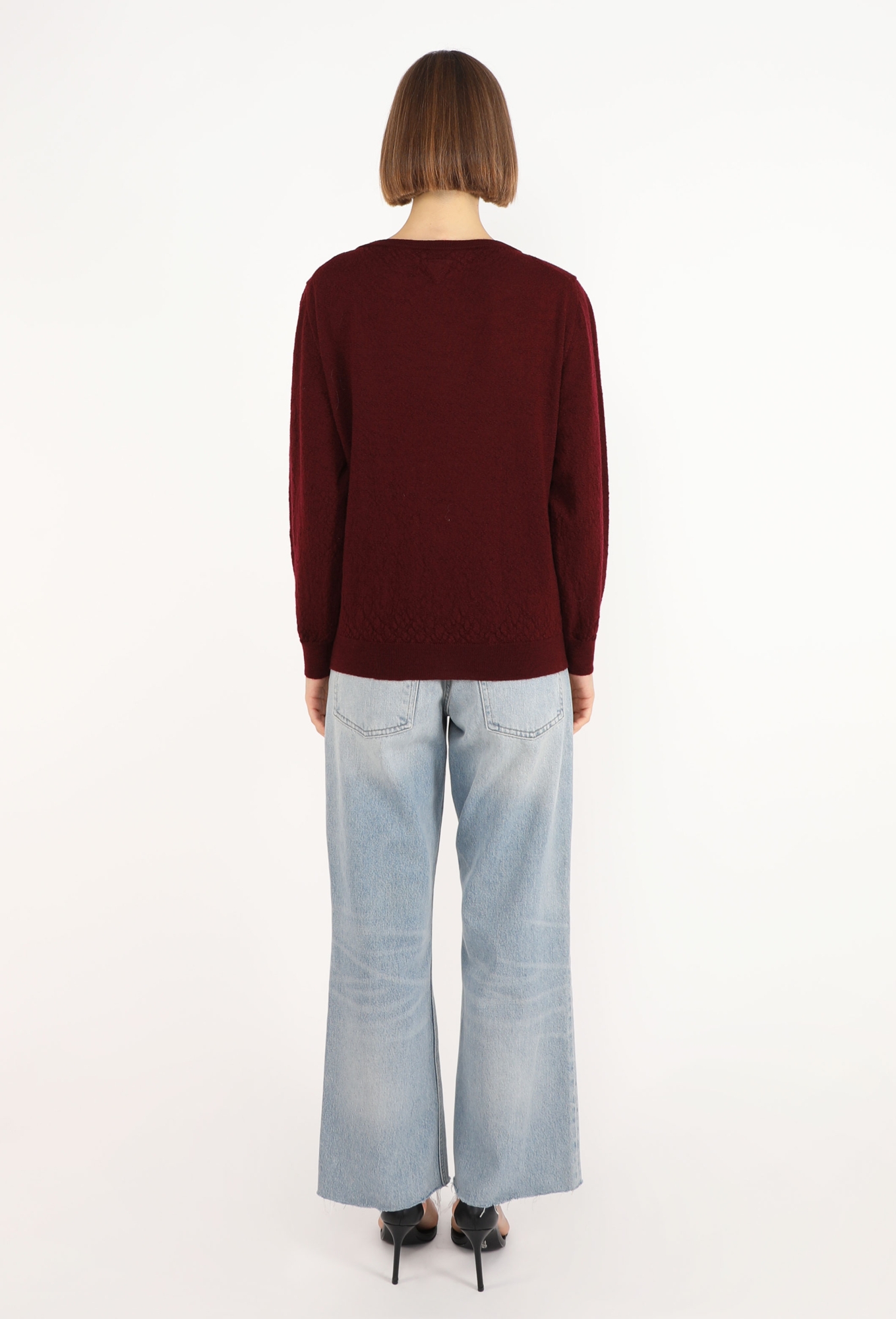 Plunging Knit Sweater, S/S 2026 - Prada | ReSee