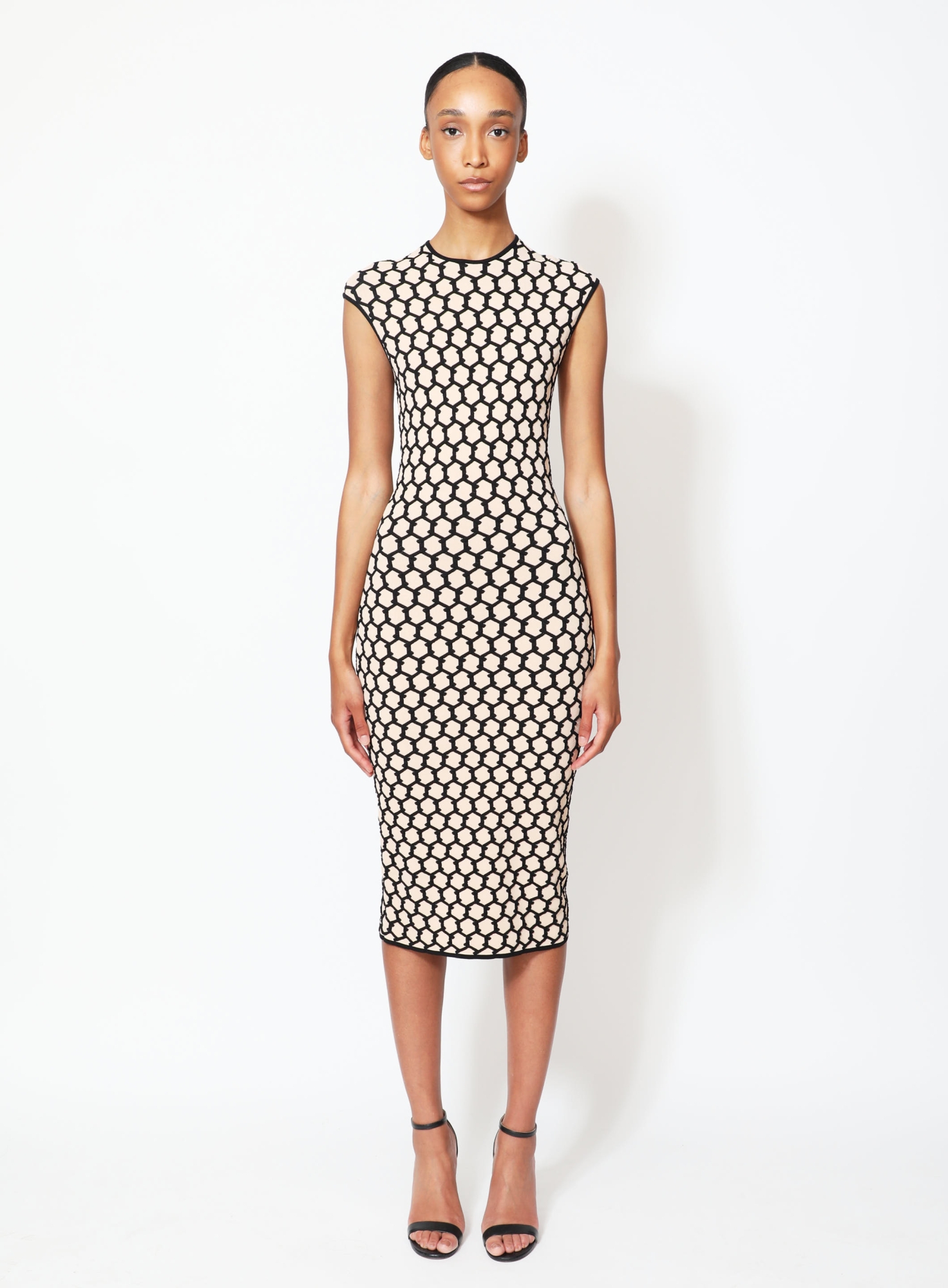 2013 Honeycomb Intarsia Knit Dress | Authentic & Vintage | ReSee